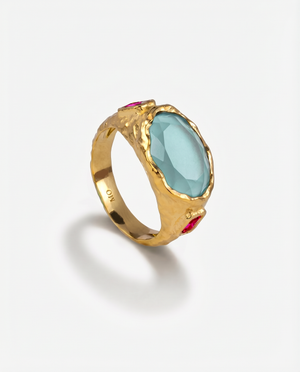 Cosmic Gemstone Ring
