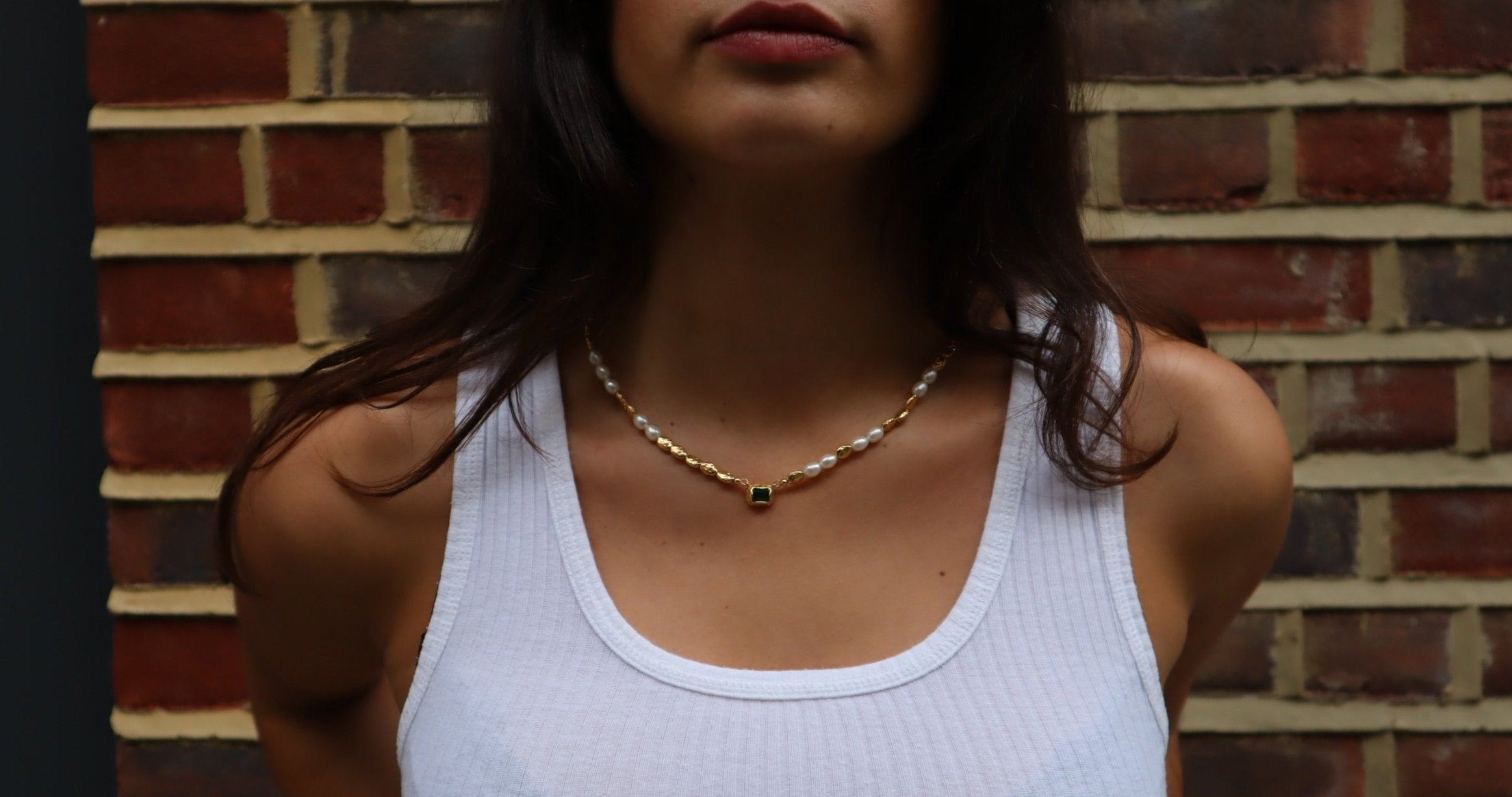 Pearl Nugget Necklace