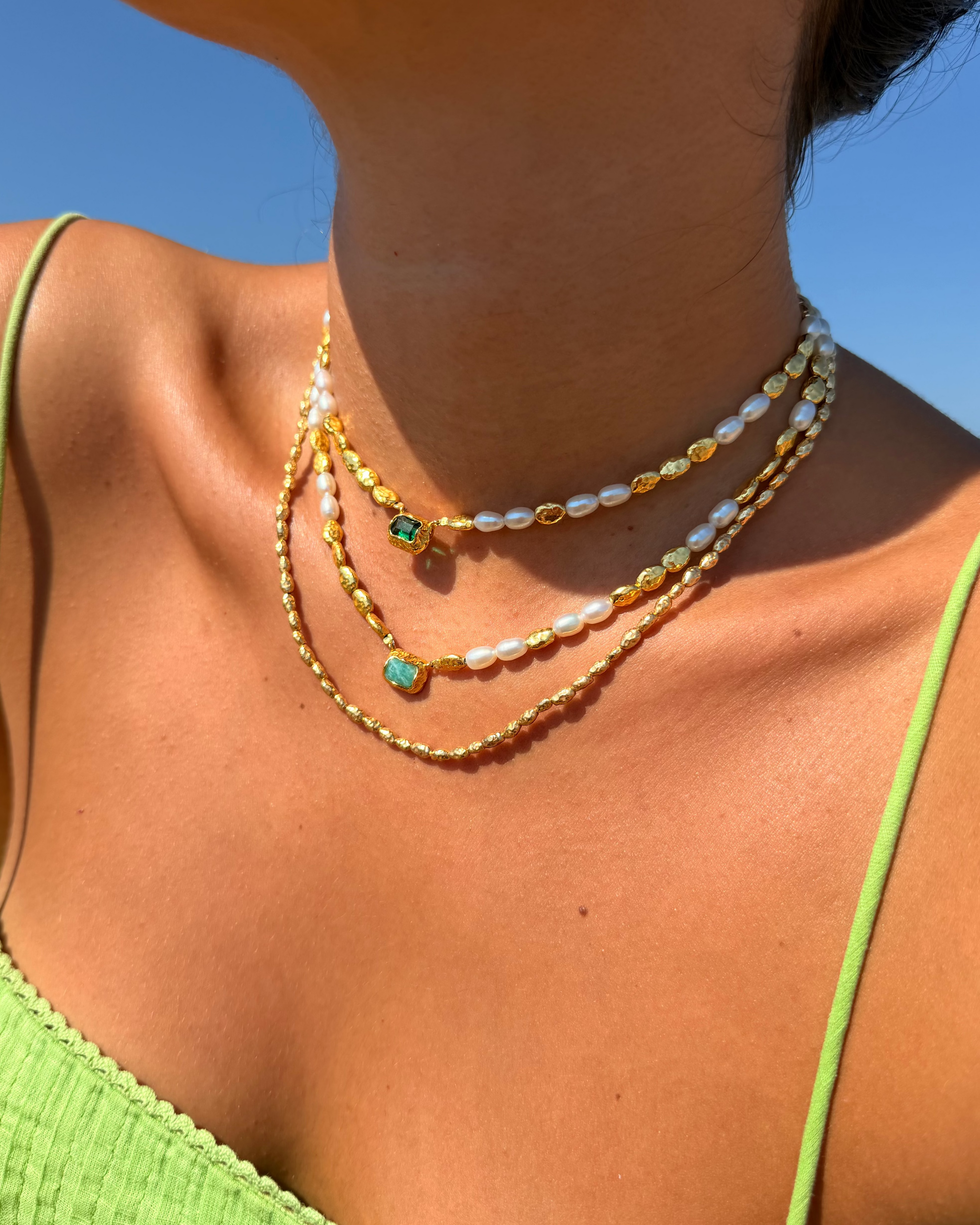 Pearl Nugget Necklace