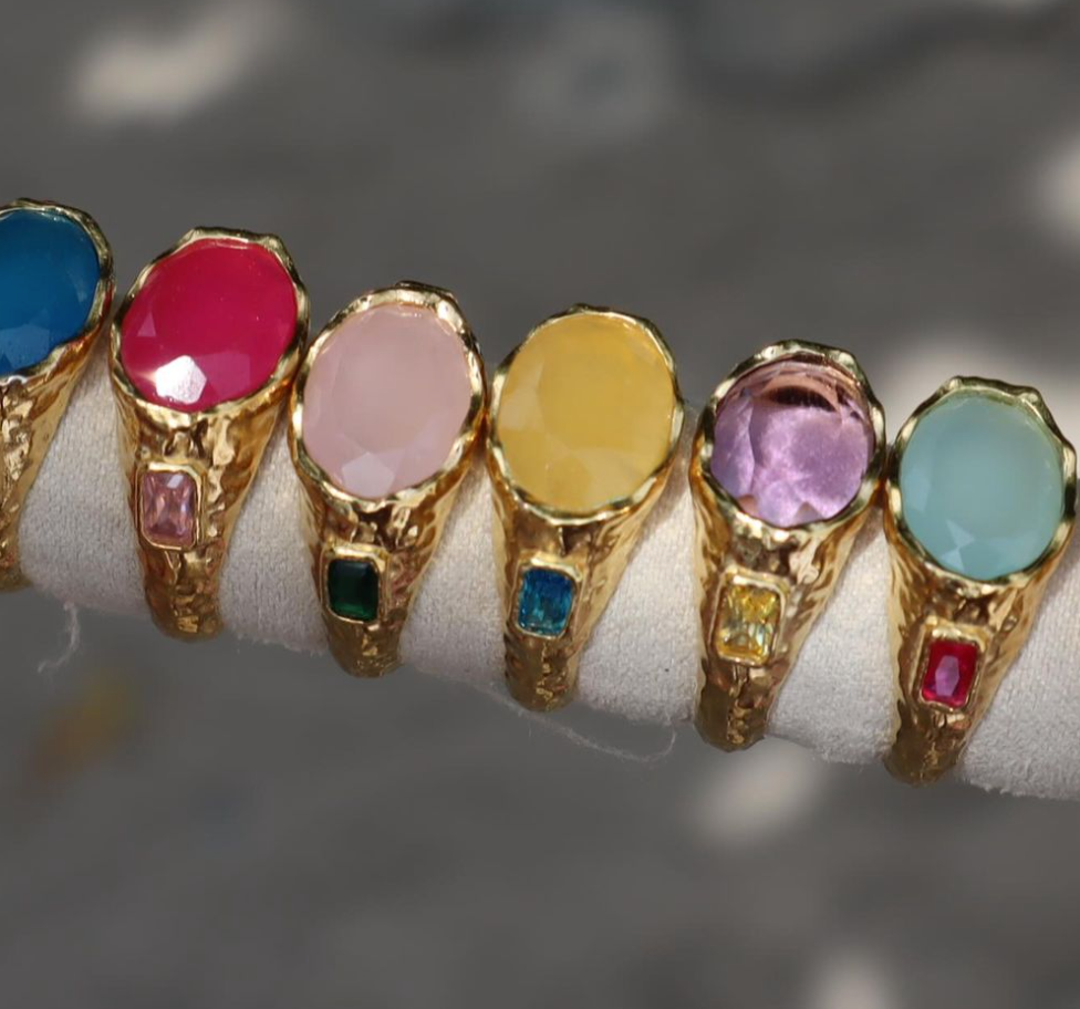 Cosmic Gemstone Ring