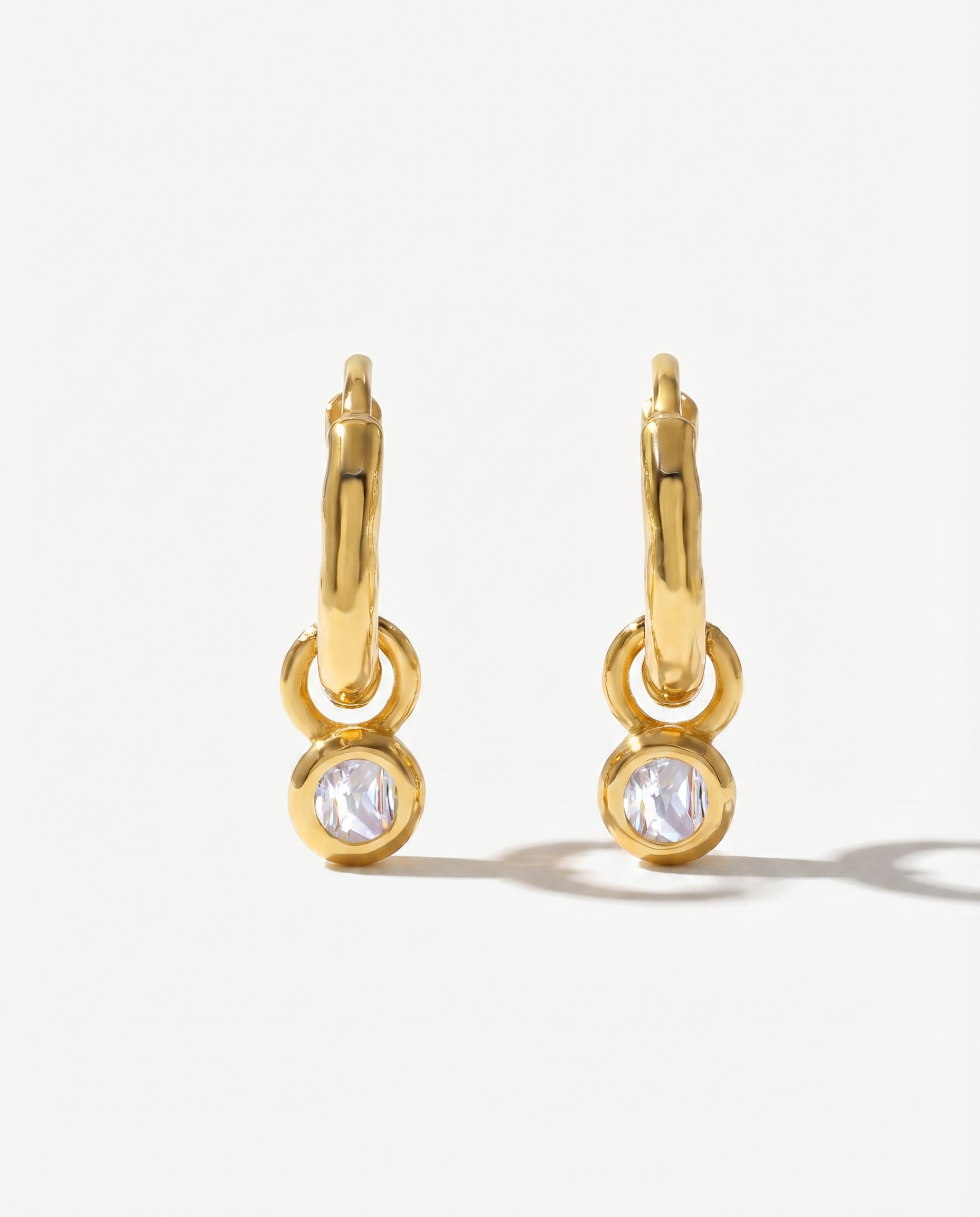 Nova Birthstone Hoops