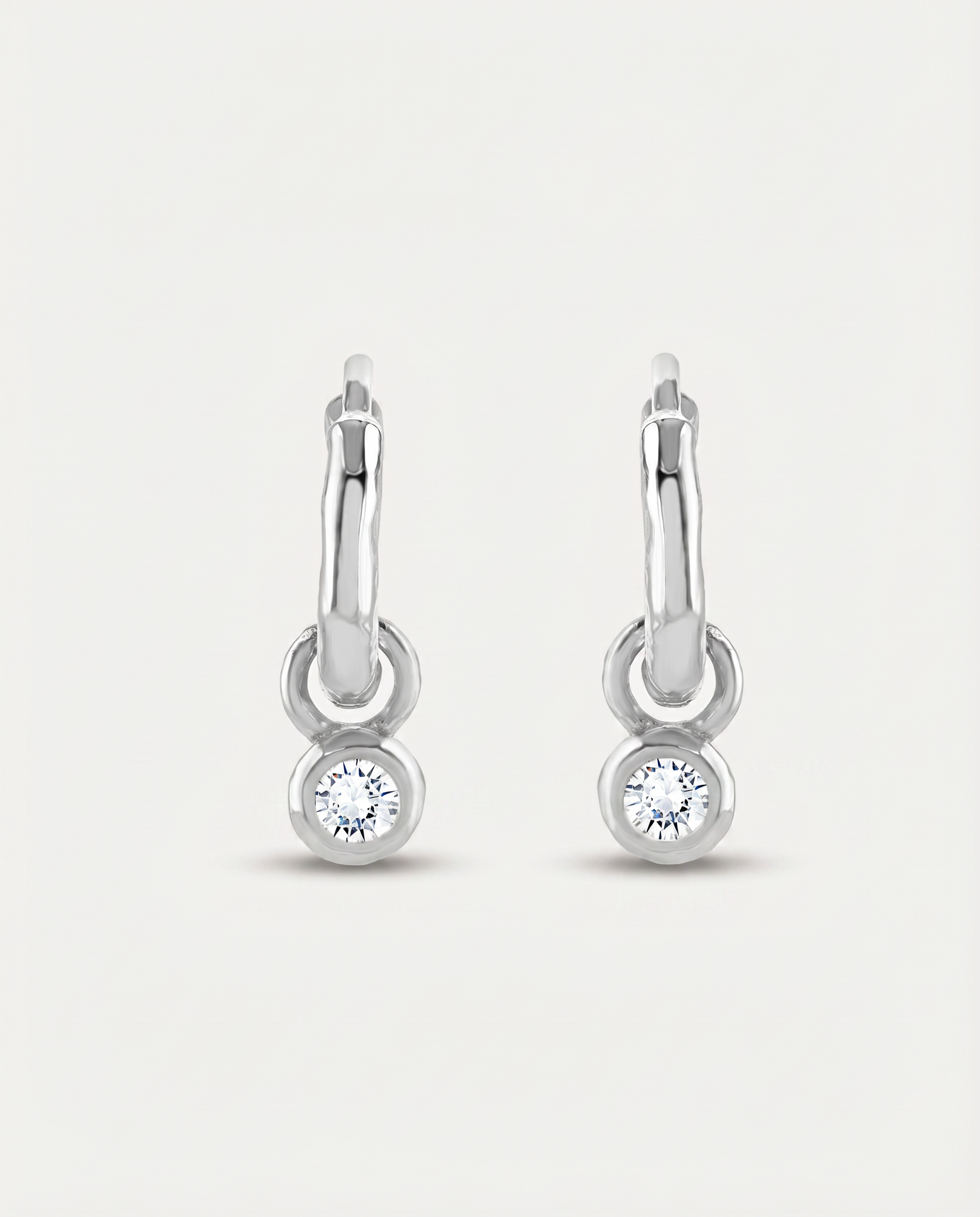 Nova Birthstone Hoops