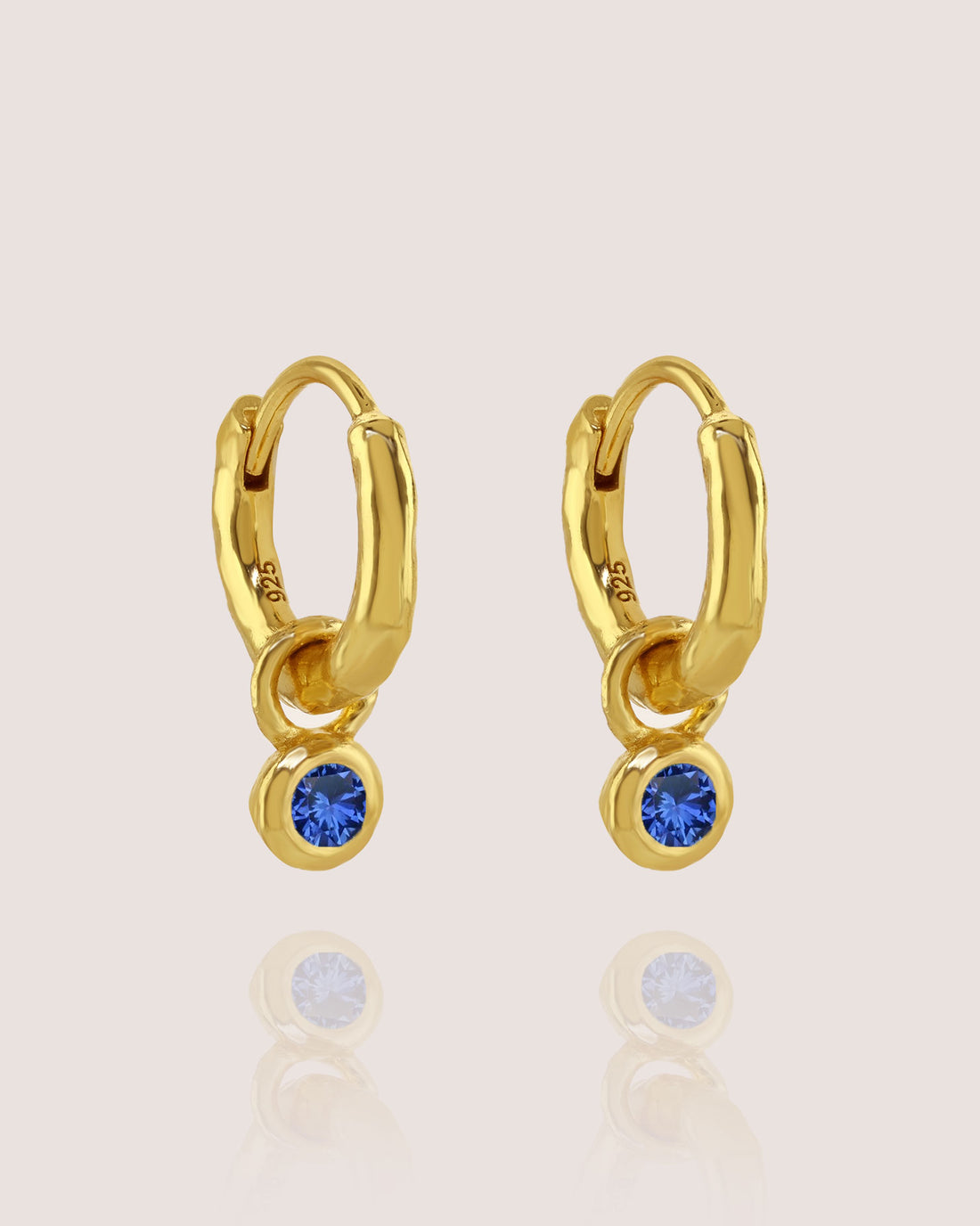 Nova Birthstone Hoops