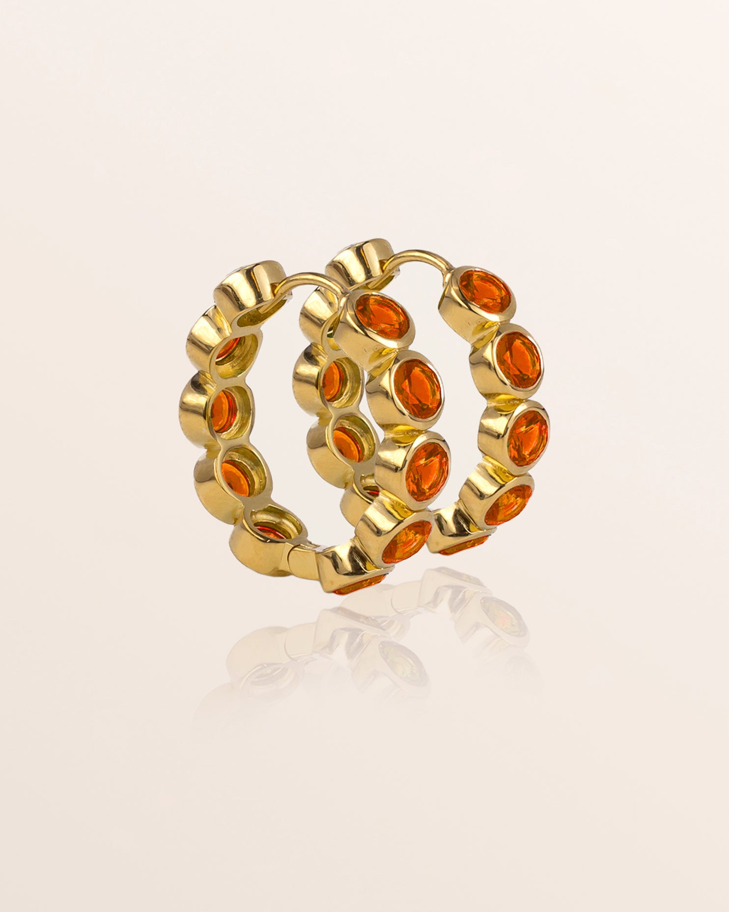 Aurora Earrings - Orange