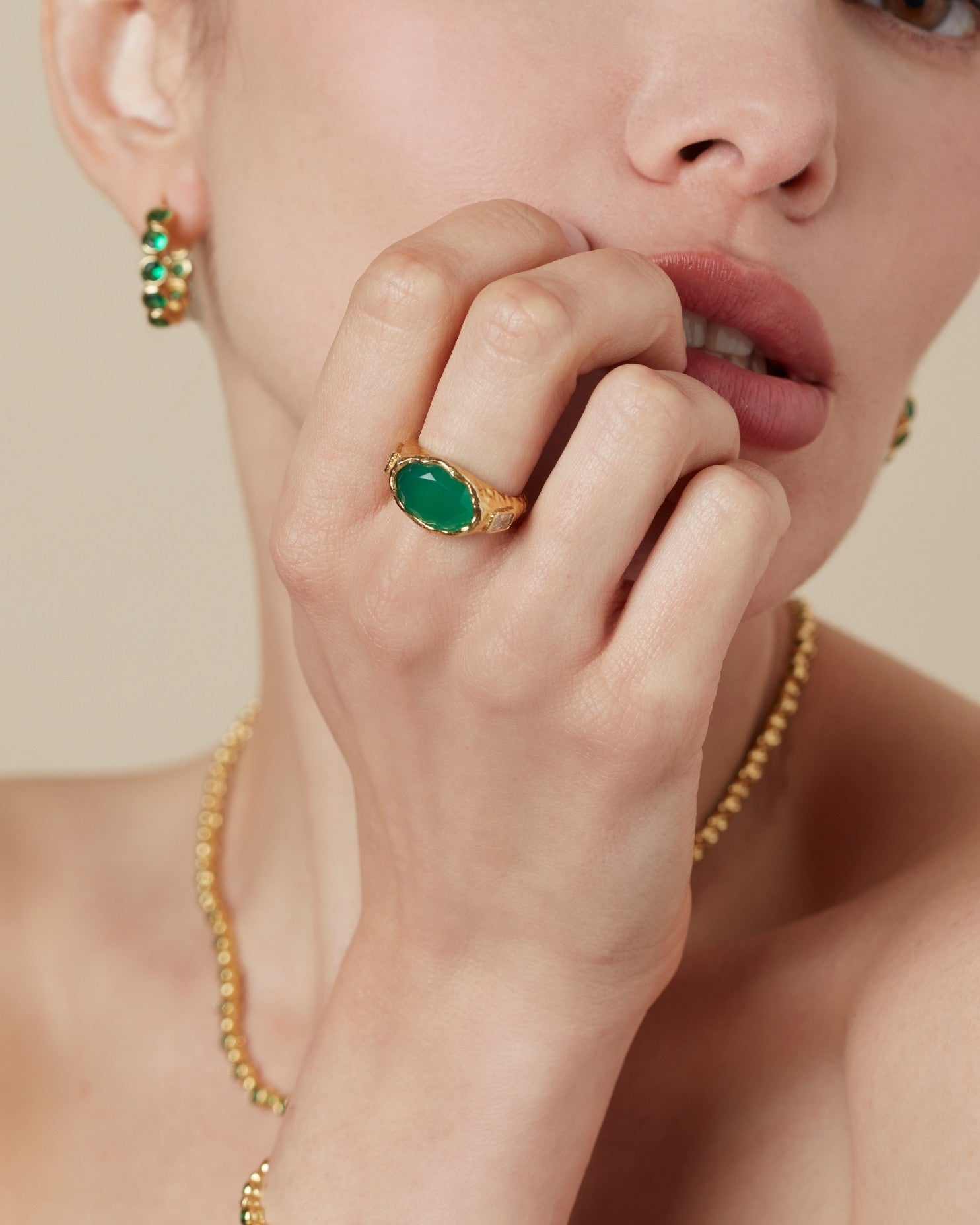 Cosmic Gemstone Ring