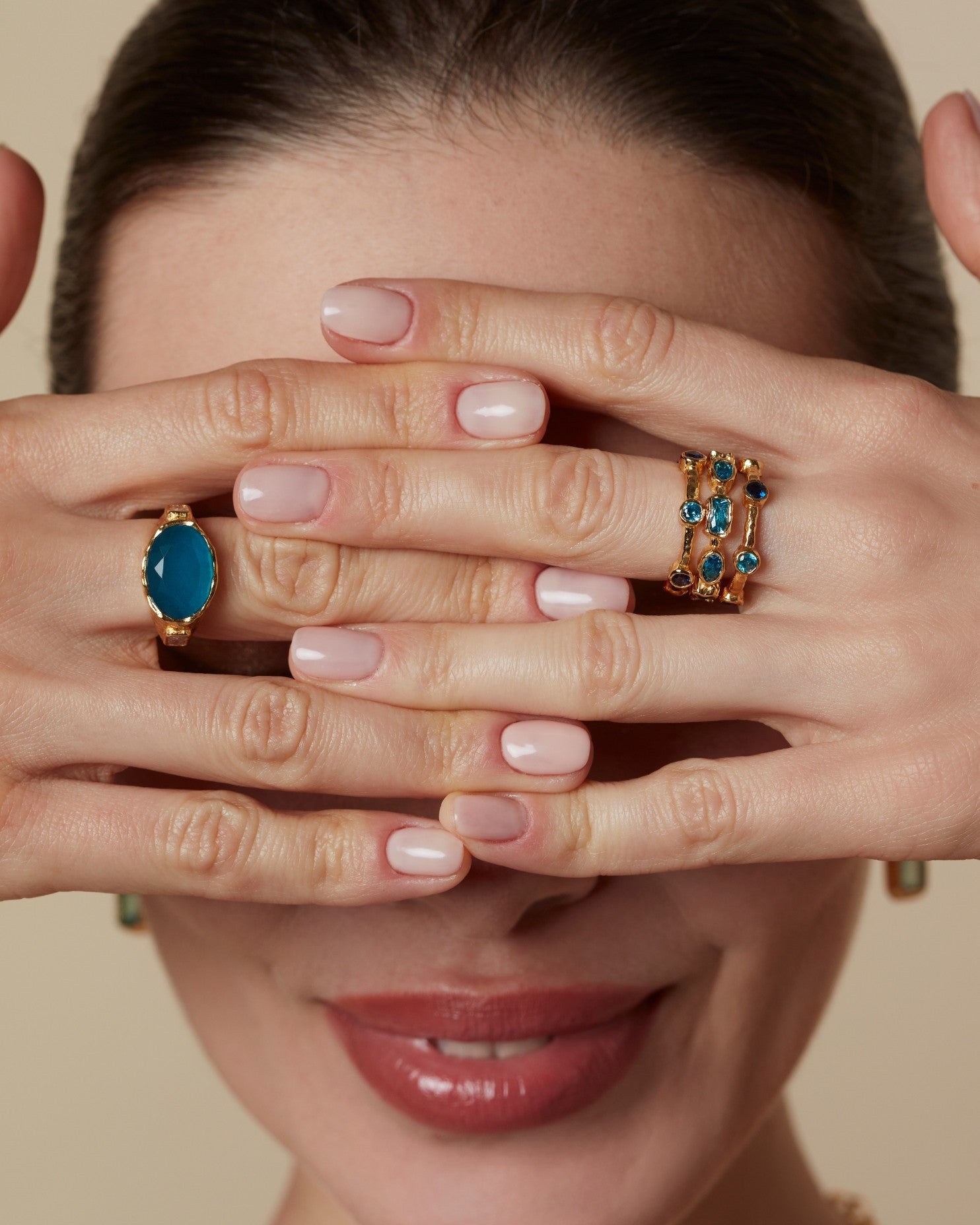 Cosmic Gemstone Ring