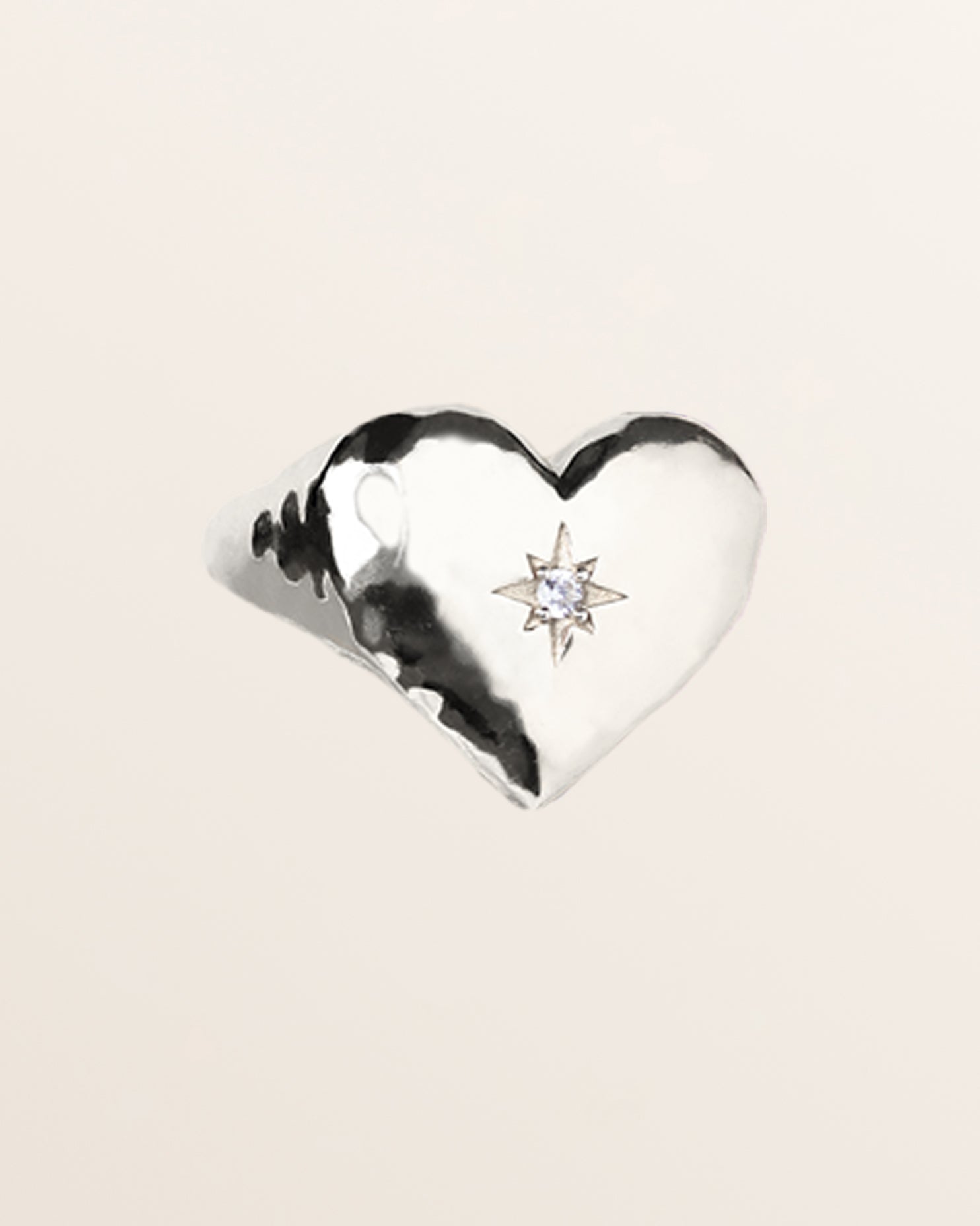 Heart Ring - Silver