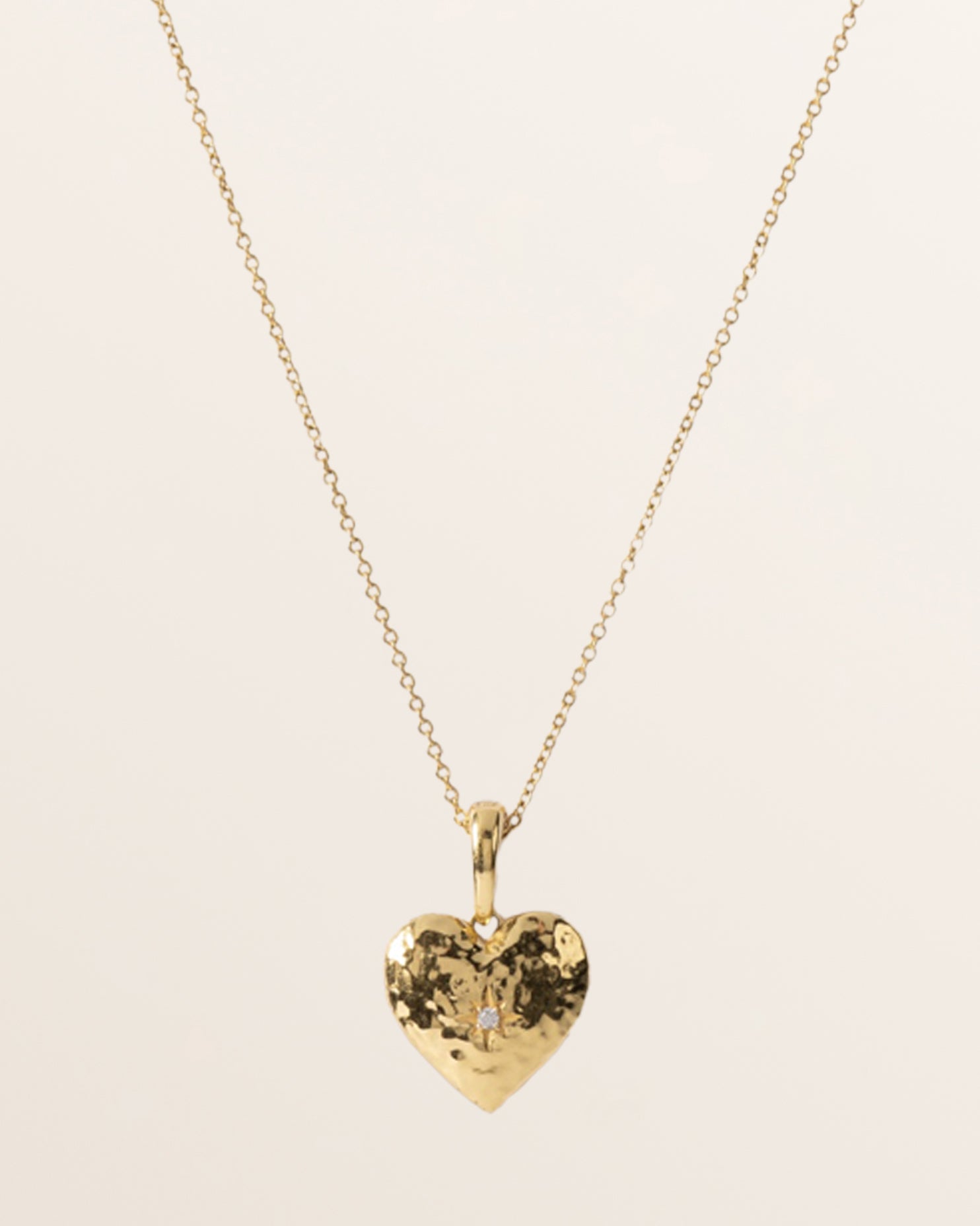 Heart Necklace - Gold