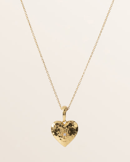 Heart Necklace - Gold