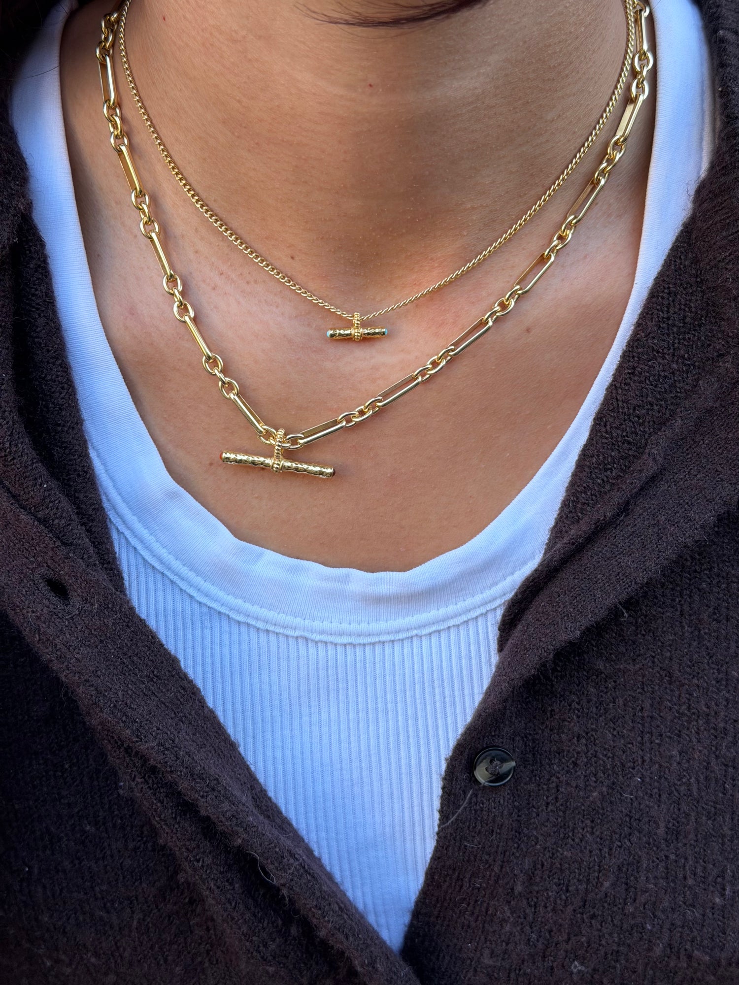 T-Bar Maxi Necklace