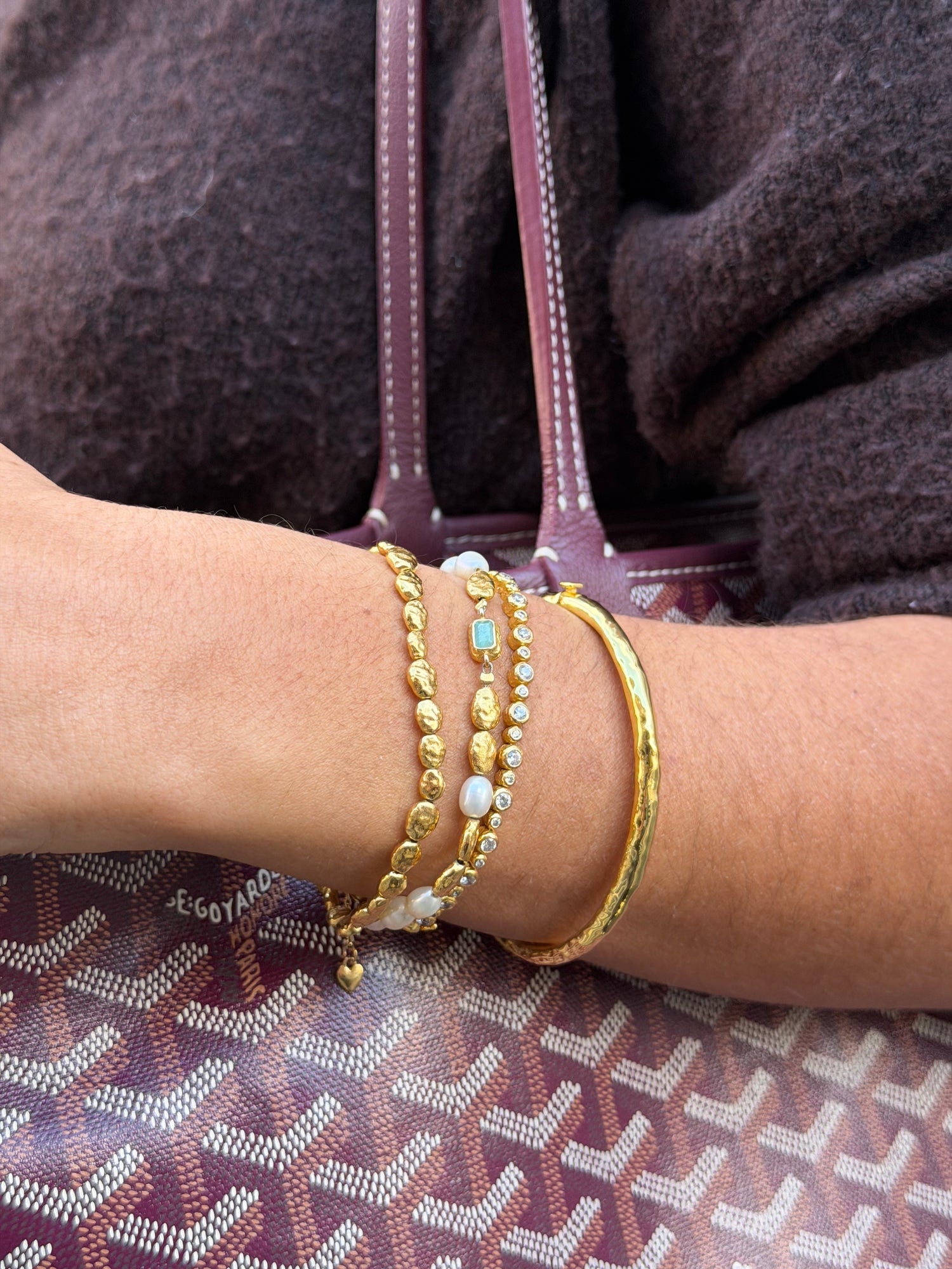 Pearl Nugget Bracelet