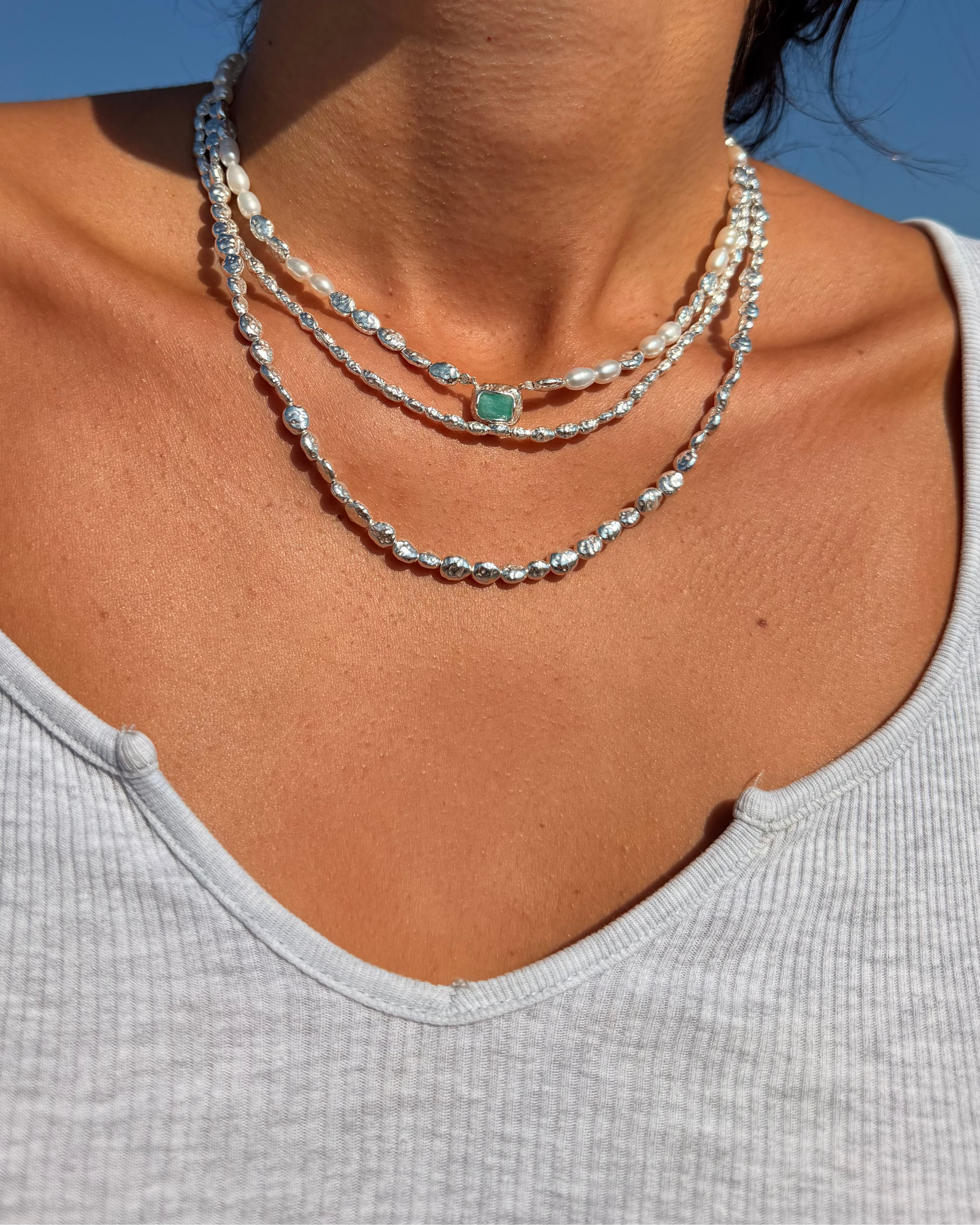 Pearl Nugget Necklace