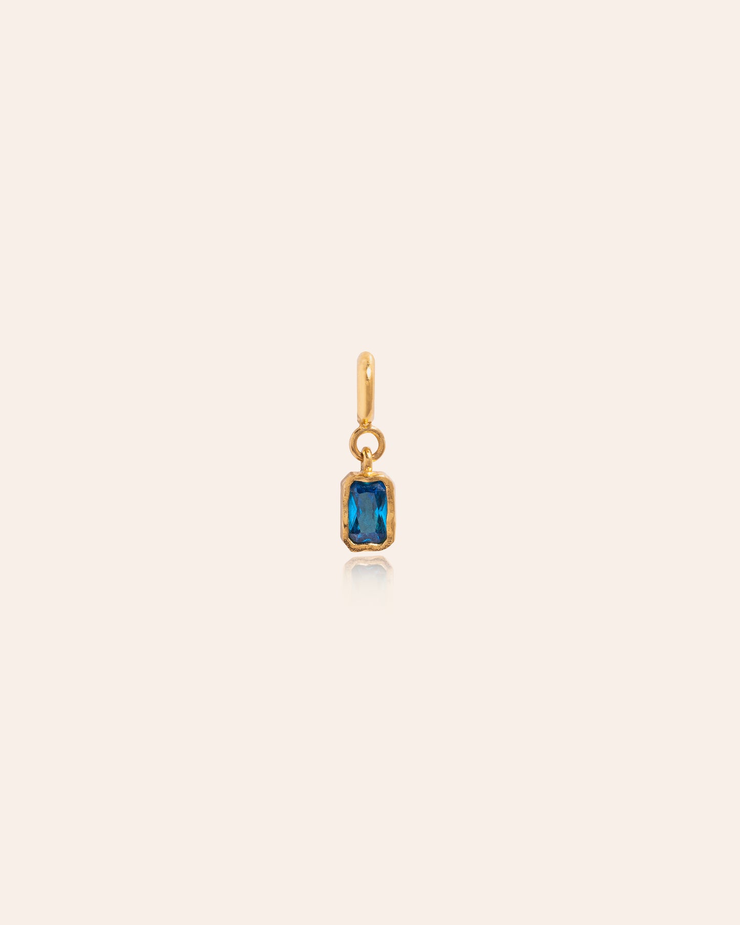 Blue Topaz Charm