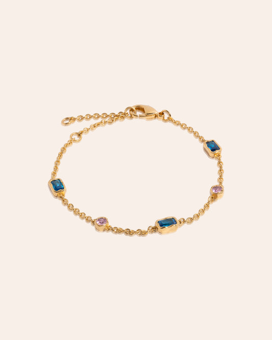 Stellar Bracelet - Topaz & Rose