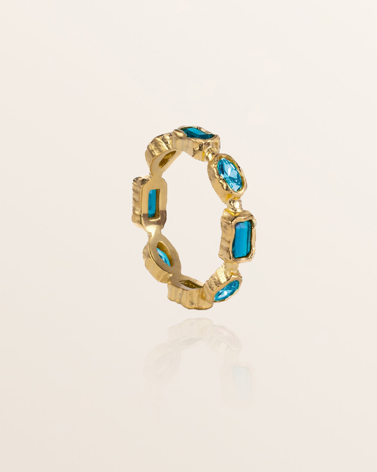 Sunrise Ring - Aqua