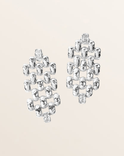 Serene Studs - Silver