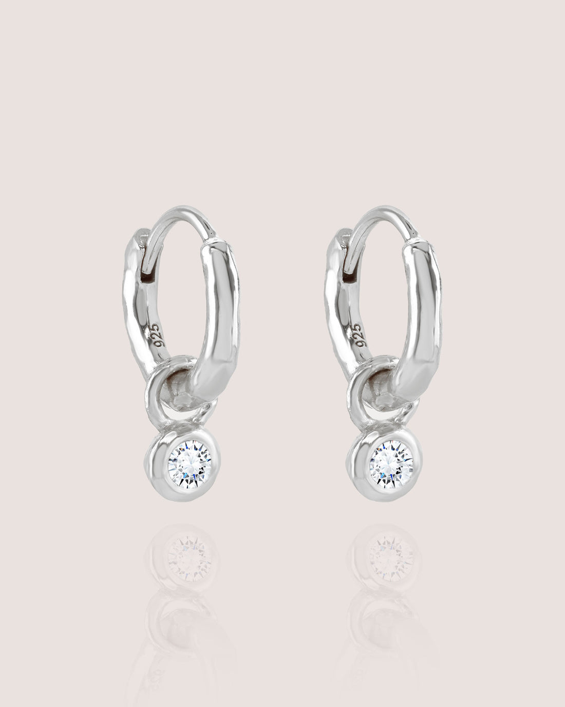 Nova Birthstone Hoops