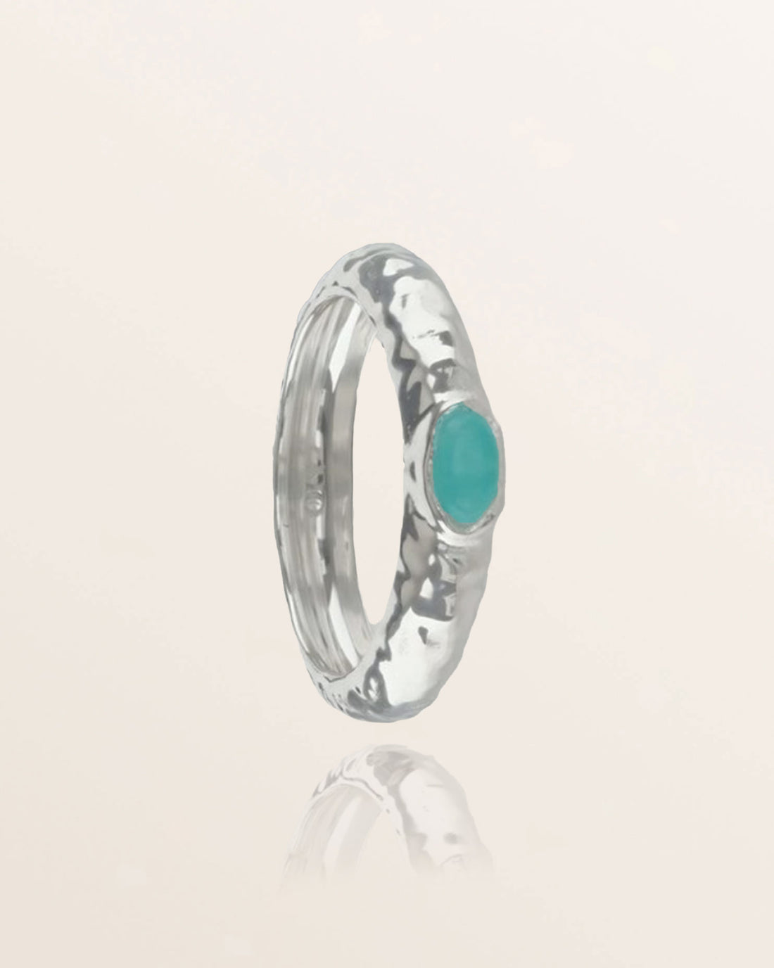Gemstone Doughnut Ring