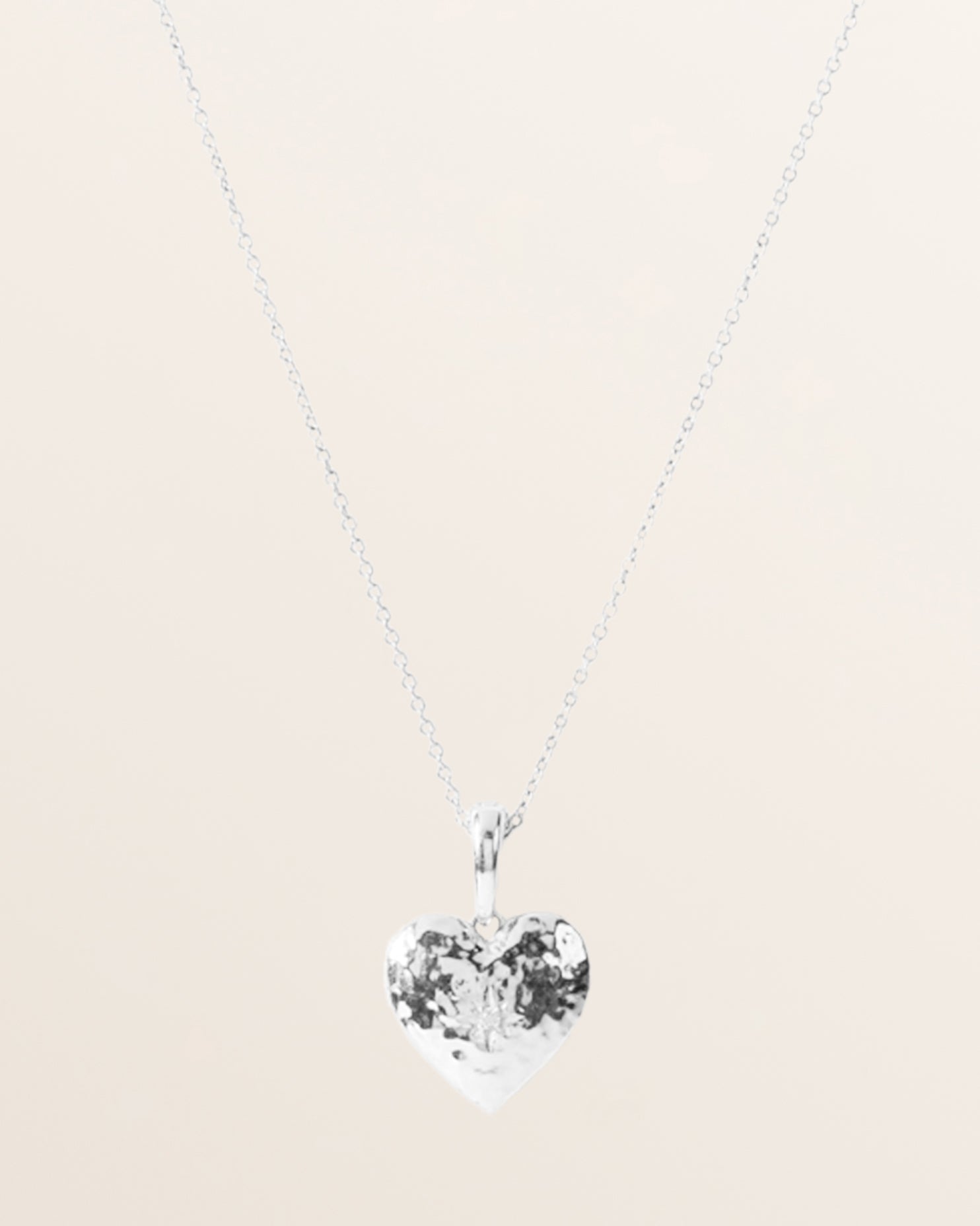 Heart Necklace - Silver