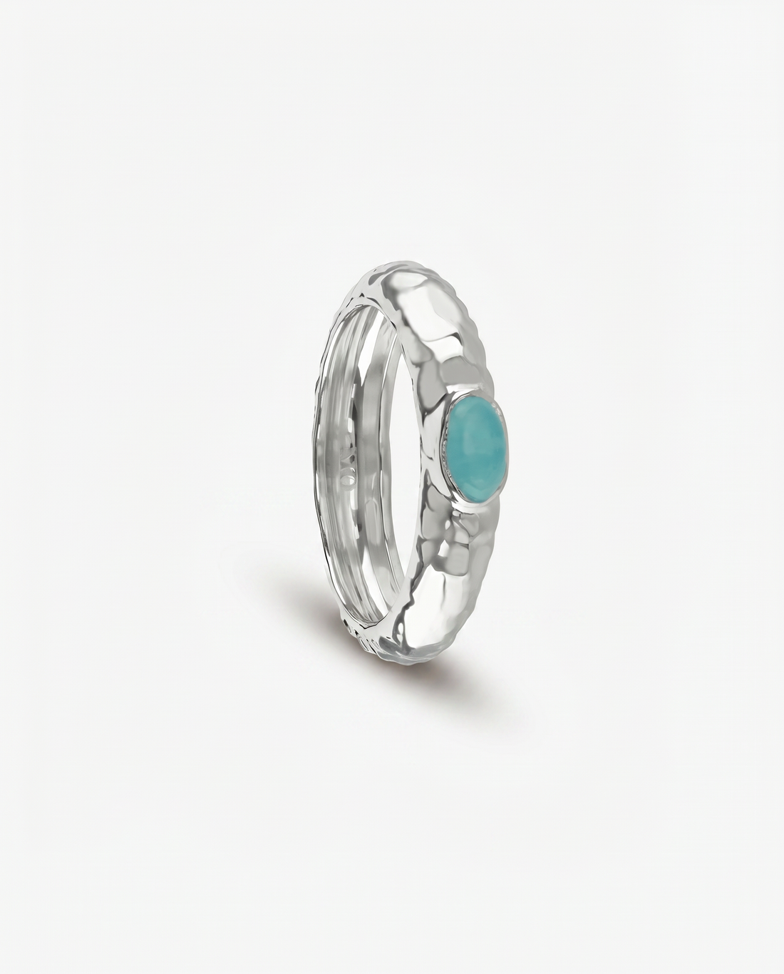 Gemstone Doughnut Ring
