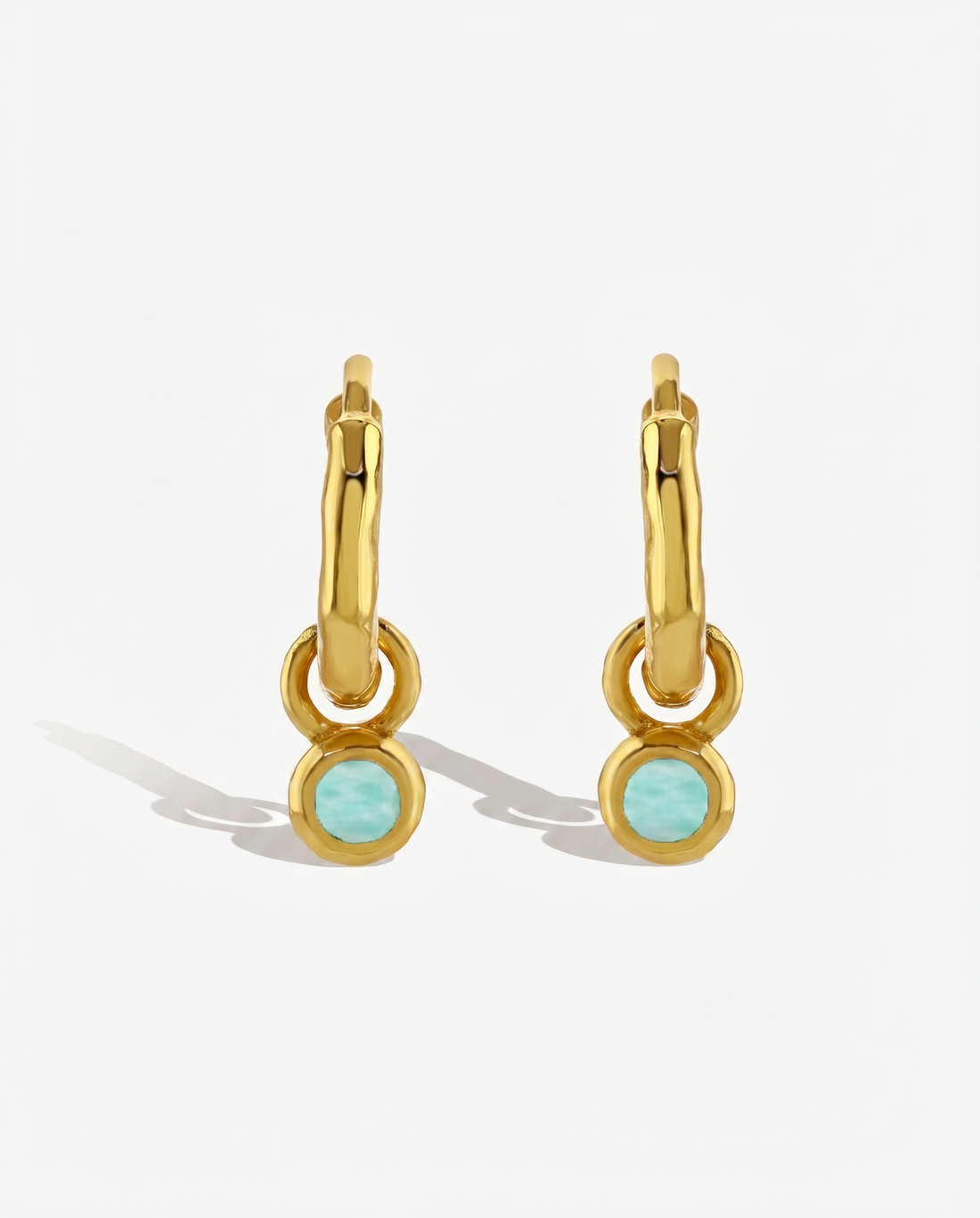 Nova Birthstone Hoops