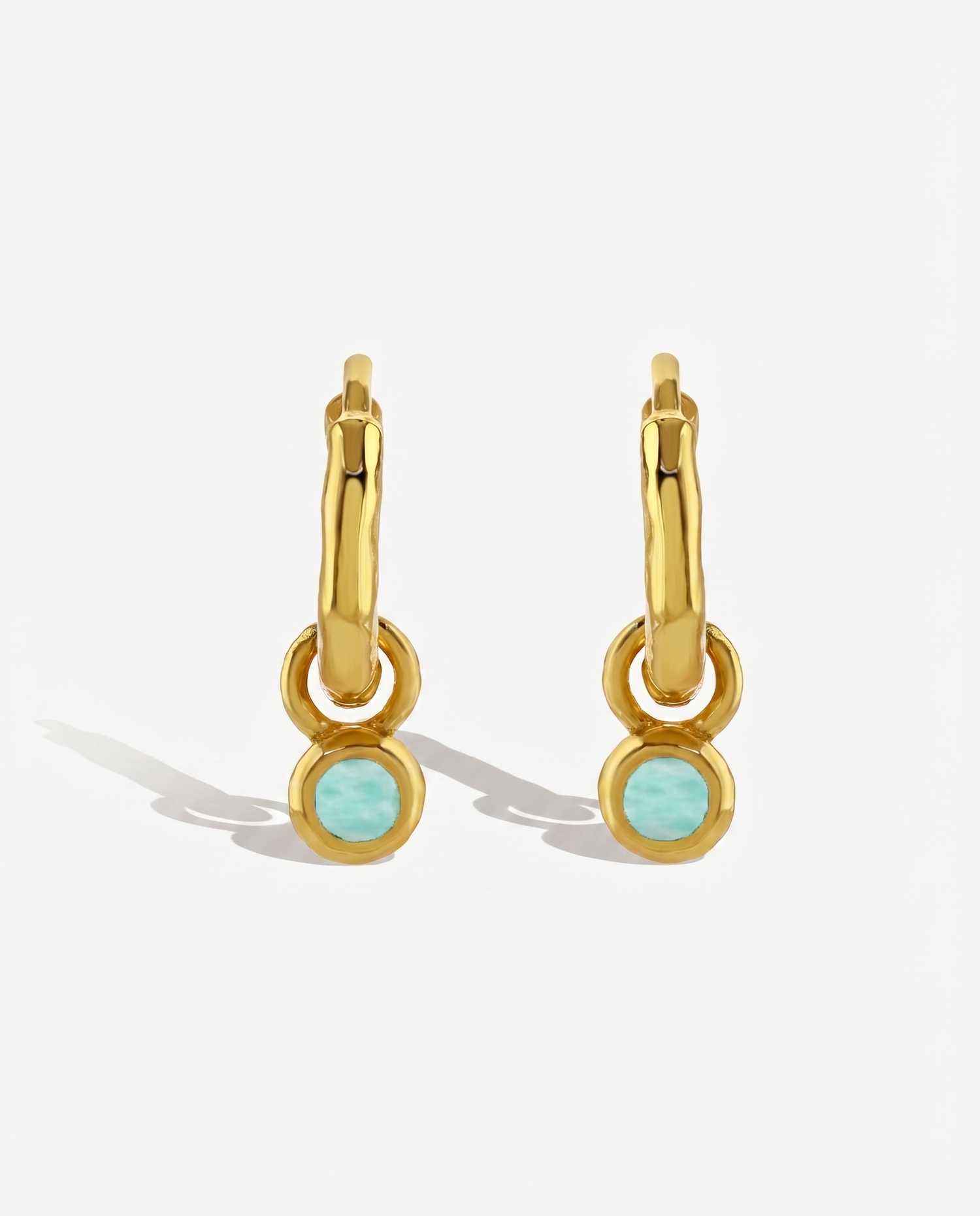 Nova Birthstone Hoops