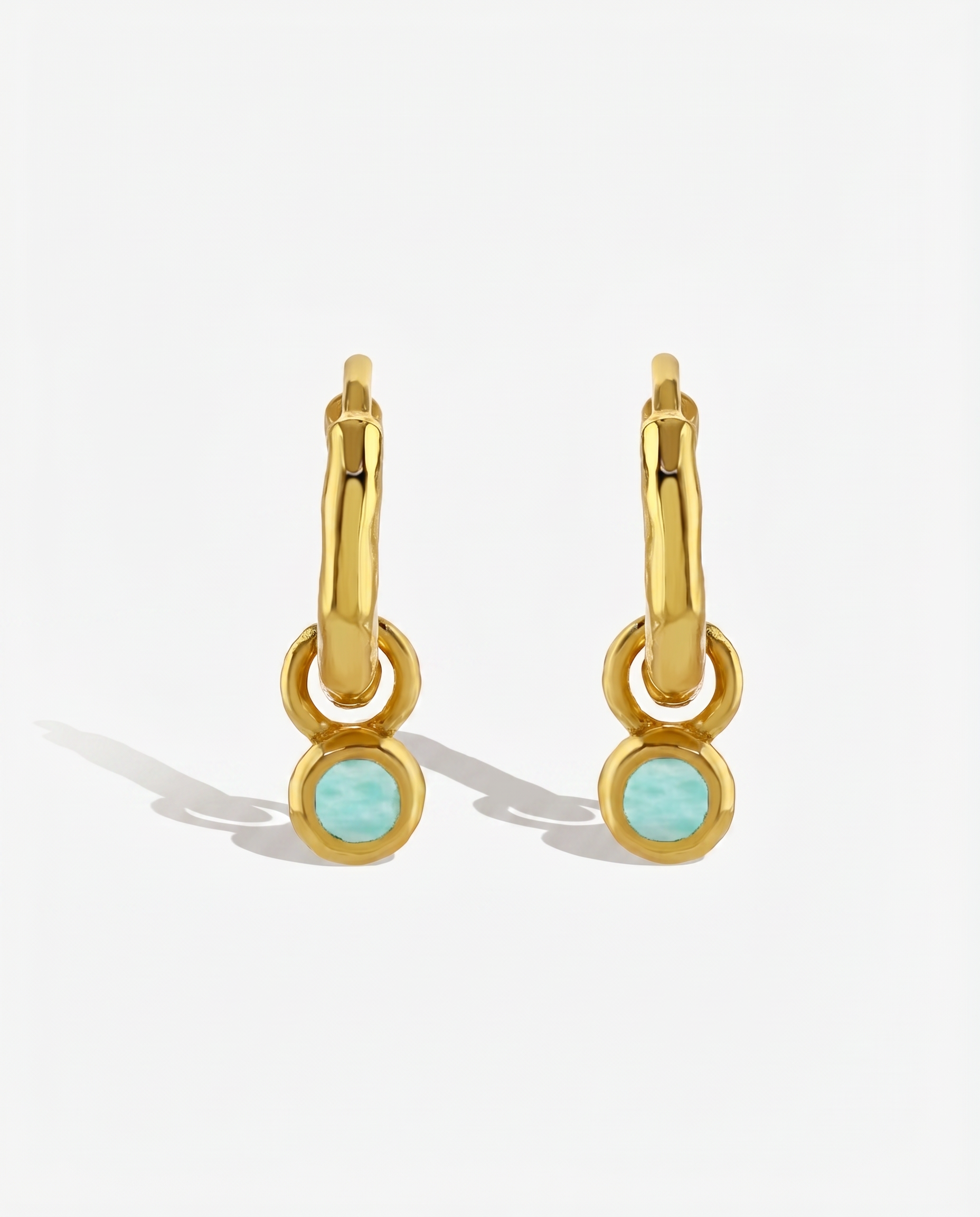 Nova Birthstone Hoops