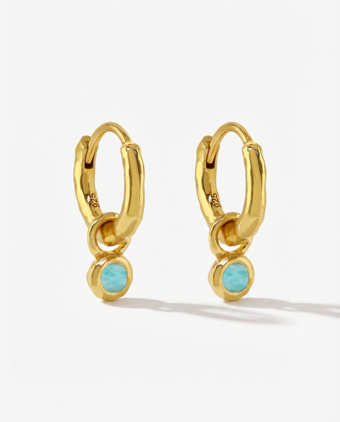 Nova Birthstone Hoops