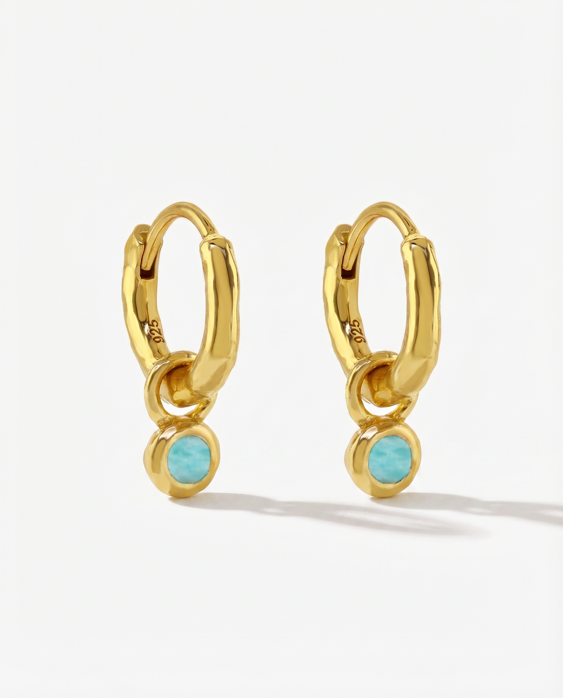 Nova Birthstone Hoops