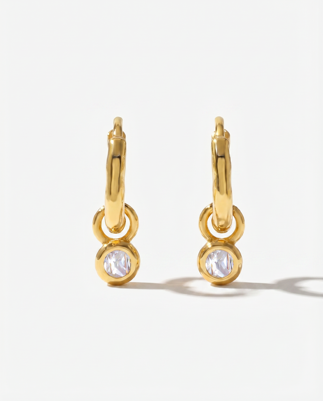 Nova Birthstone Hoops