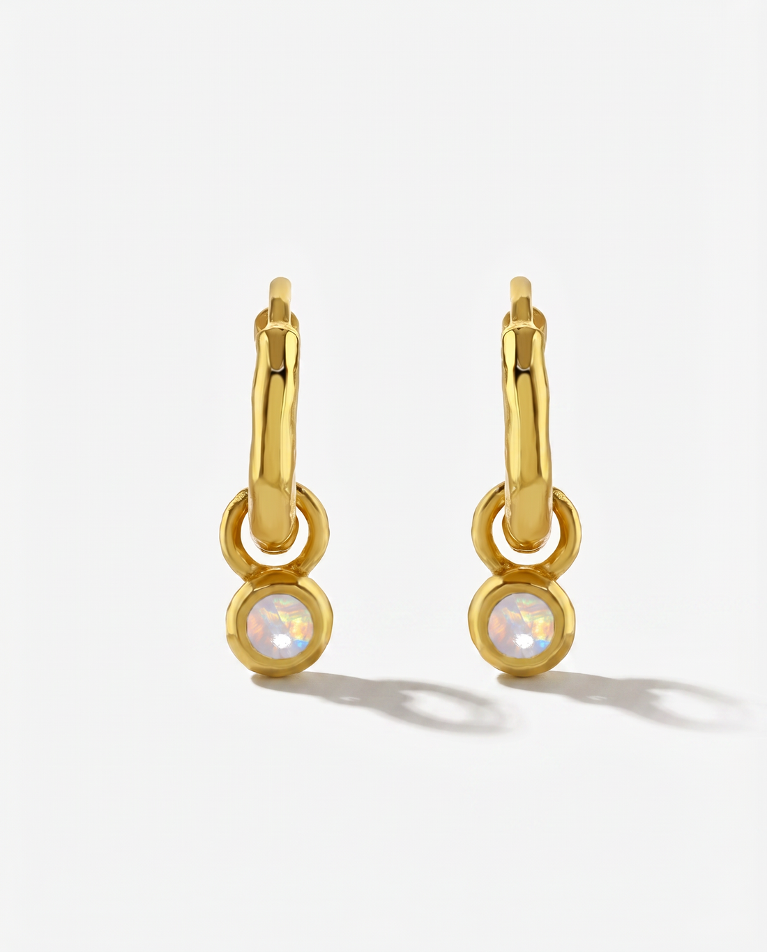 Nova Birthstone Hoops