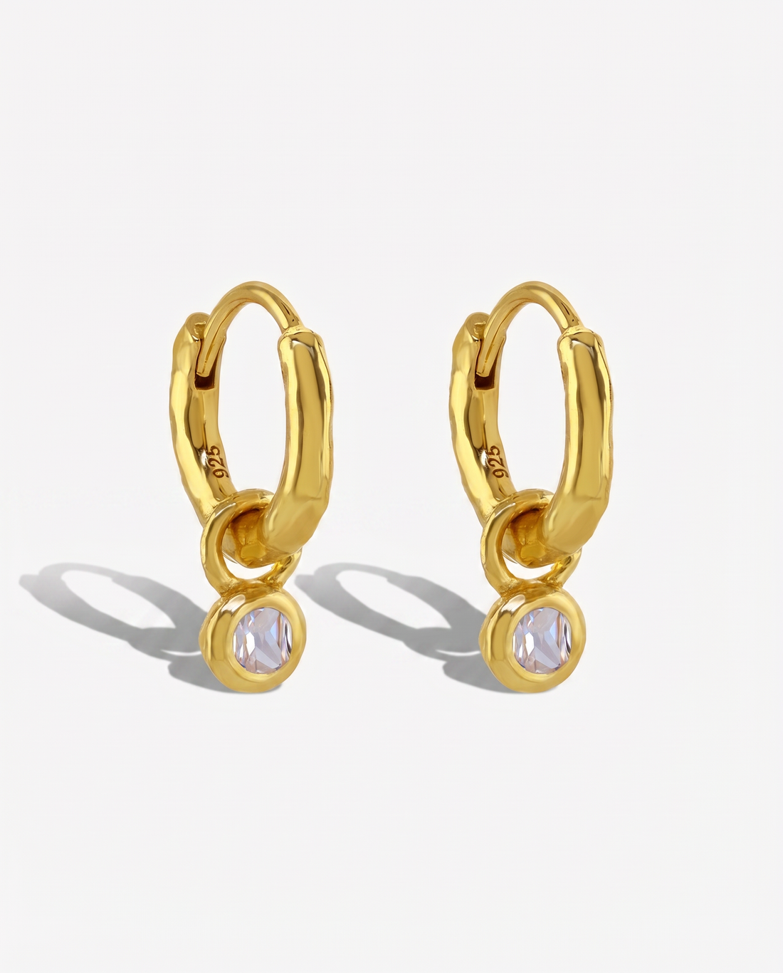 Nova Birthstone Hoops