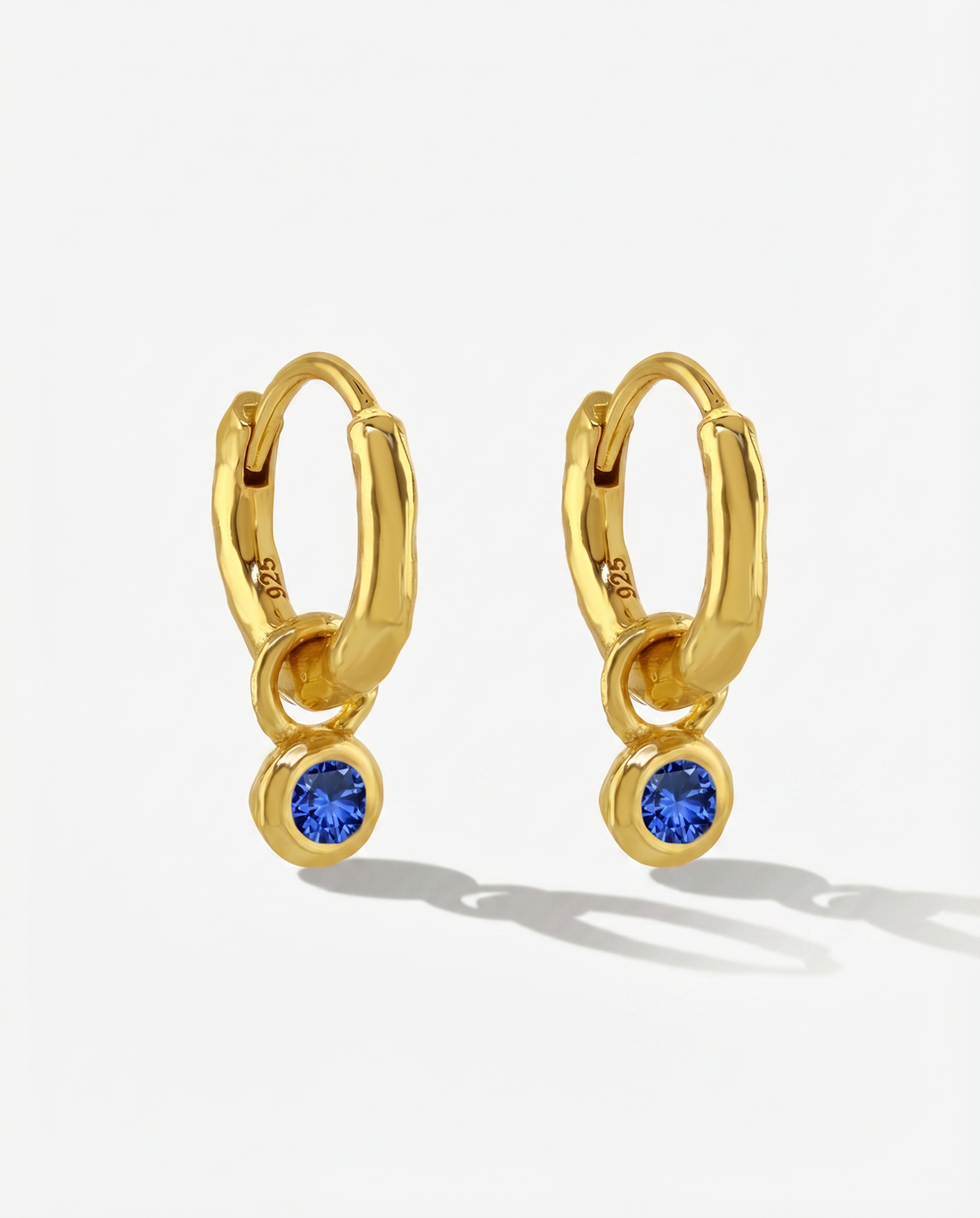 Nova Birthstone Hoops