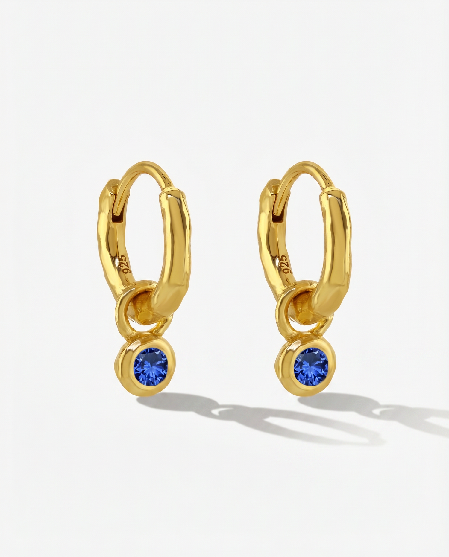 Nova Birthstone Hoops