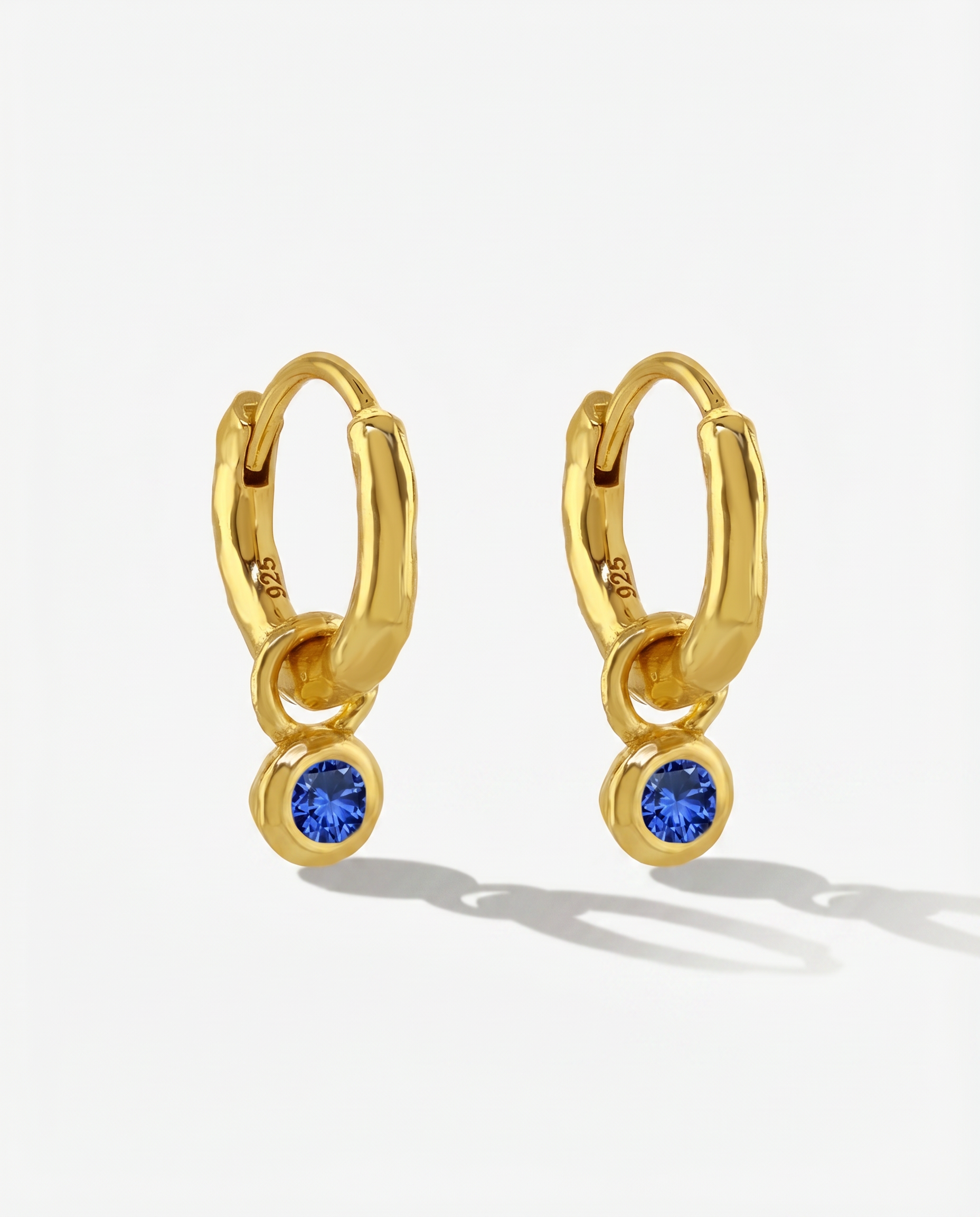 Nova Birthstone Hoops