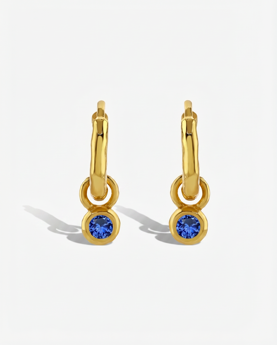 Nova Birthstone Hoops