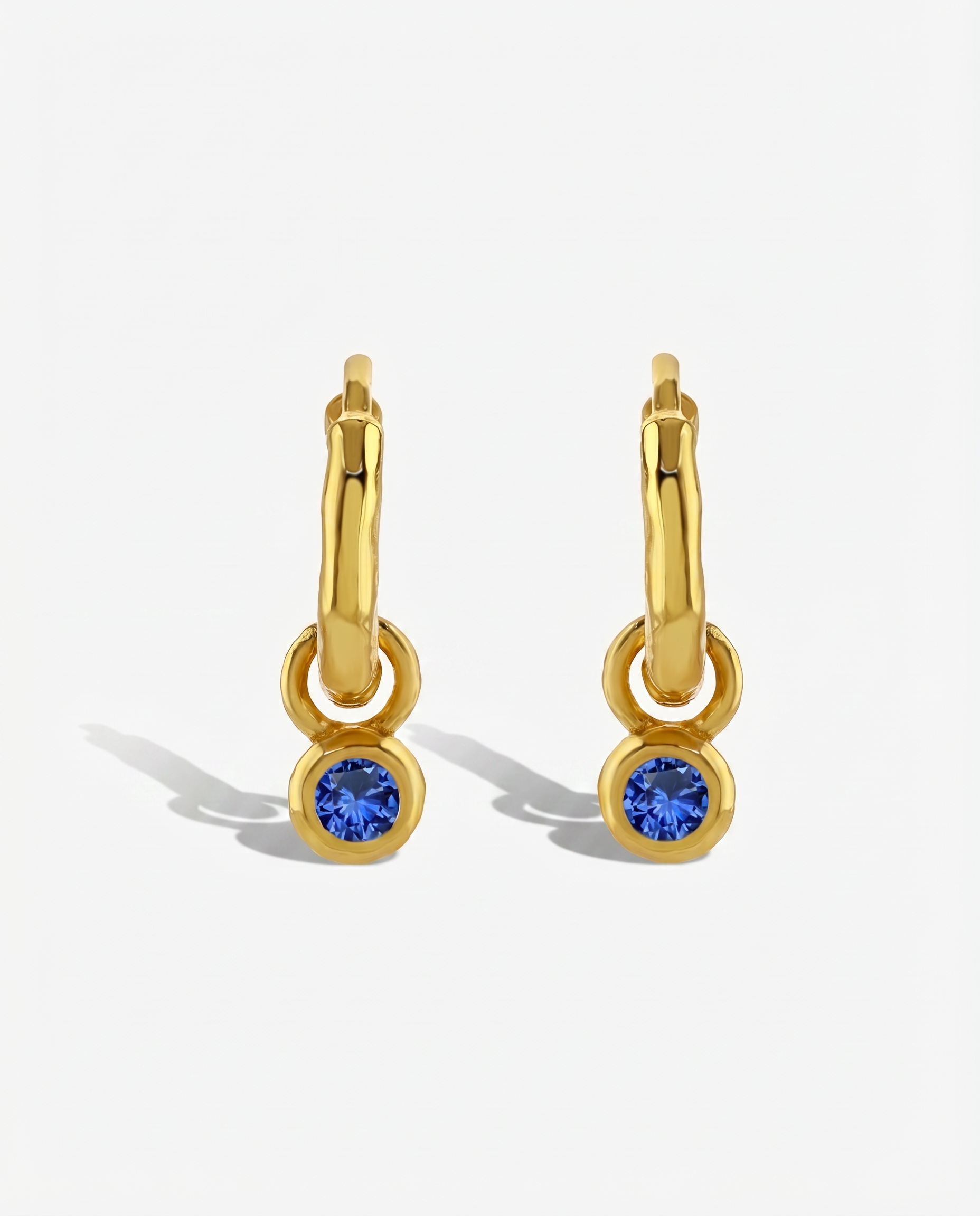 Nova Birthstone Hoops
