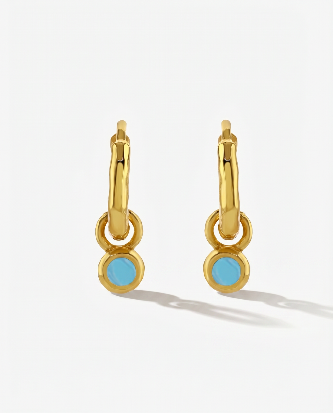 Nova Birthstone Hoops