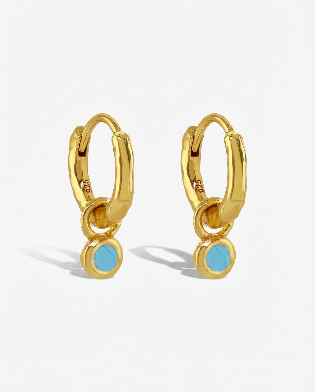 Nova Birthstone Hoops
