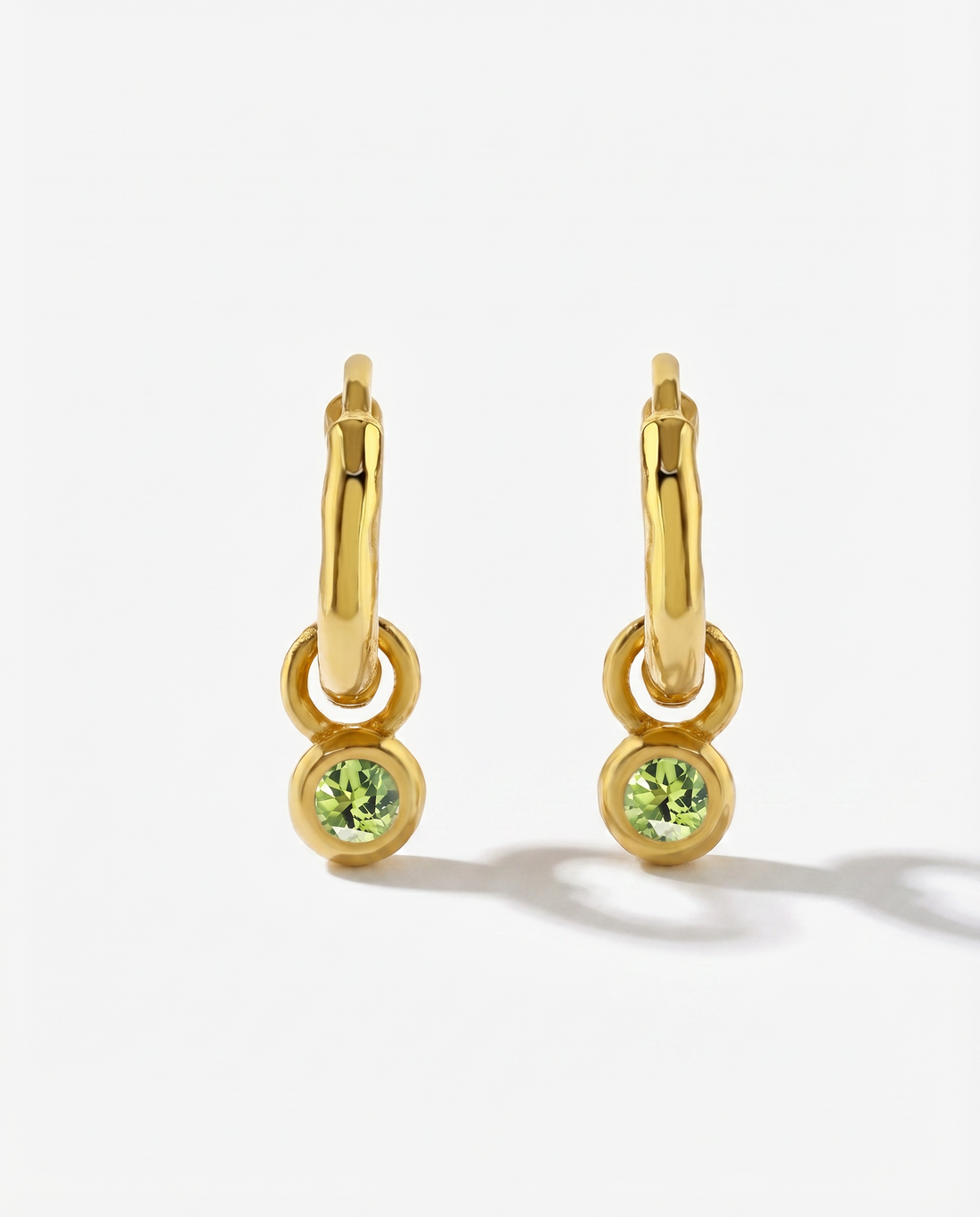 Nova Birthstone Hoops