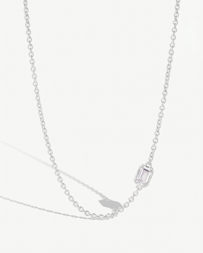 Lopsided Gemstone Necklace
