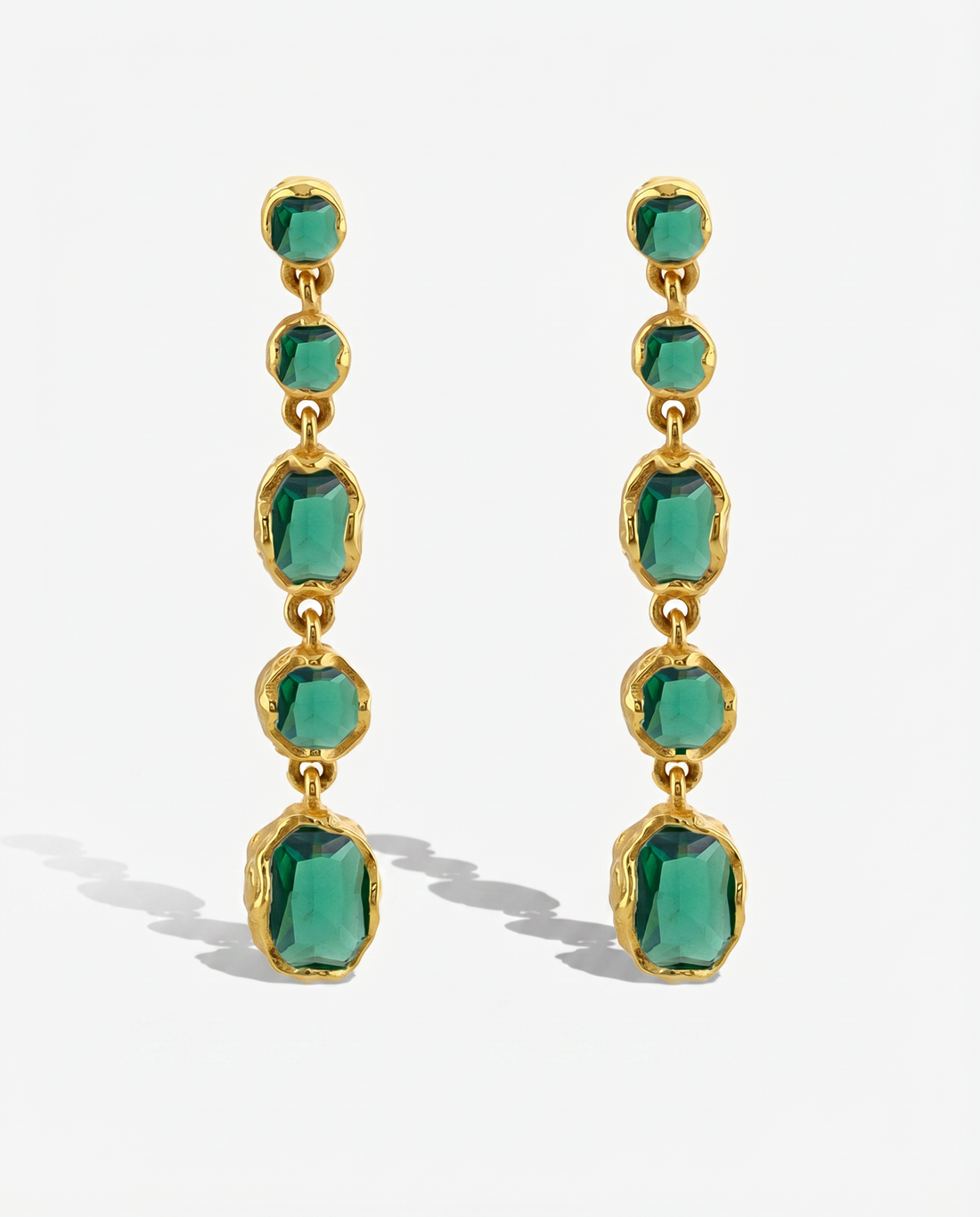 Tennis Drop Earrings
