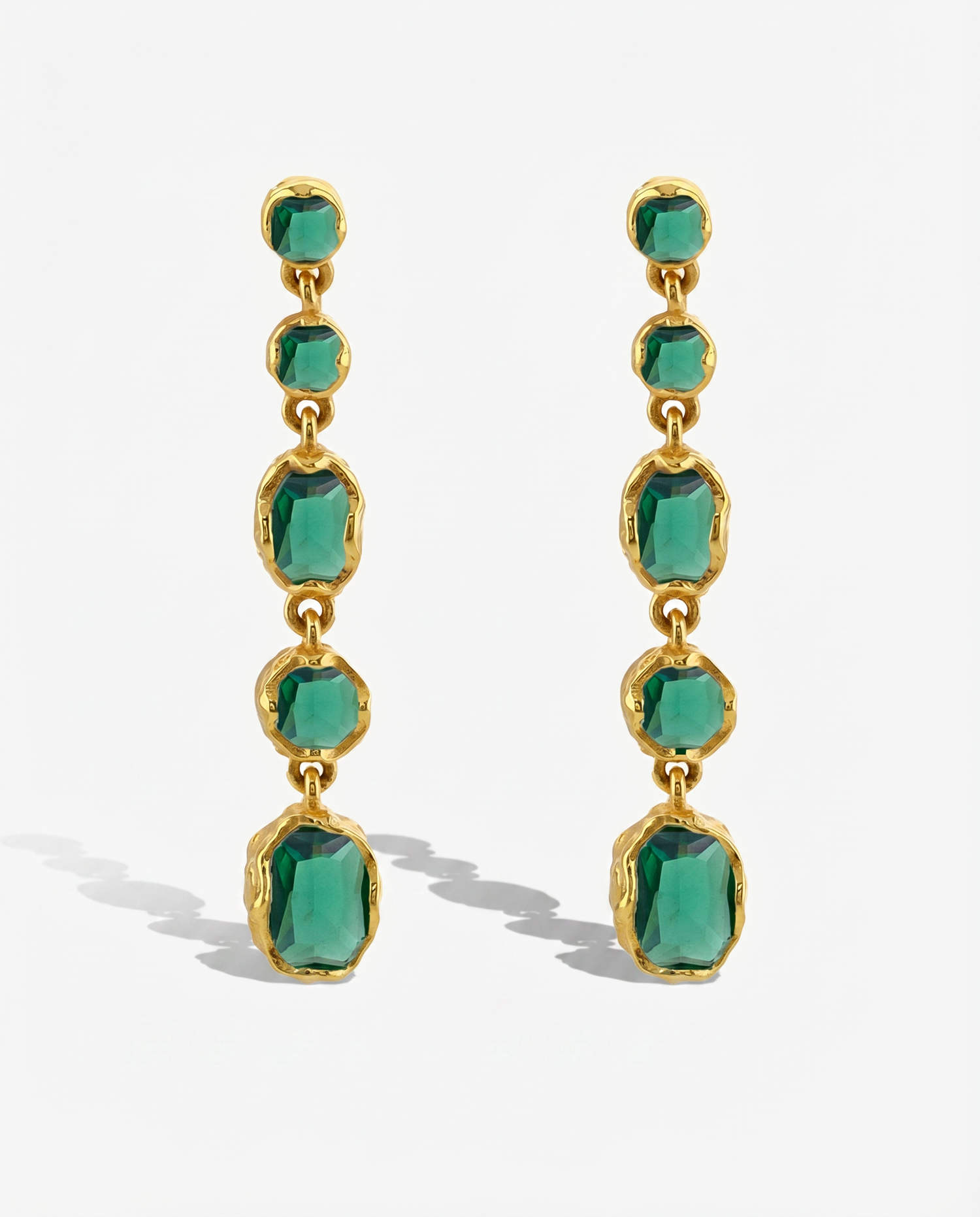 Tennis Drop Earrings