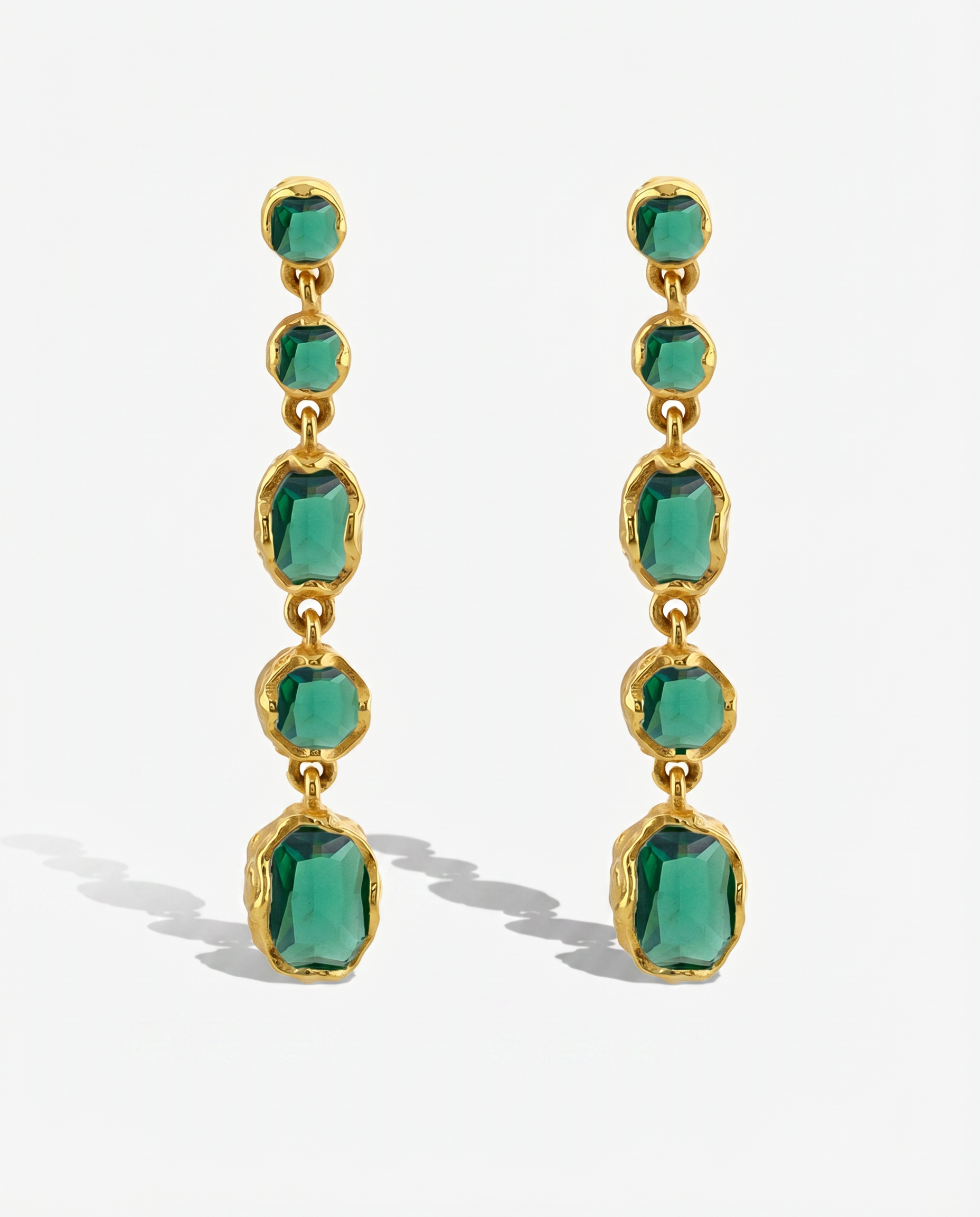 Tennis Drop Earrings