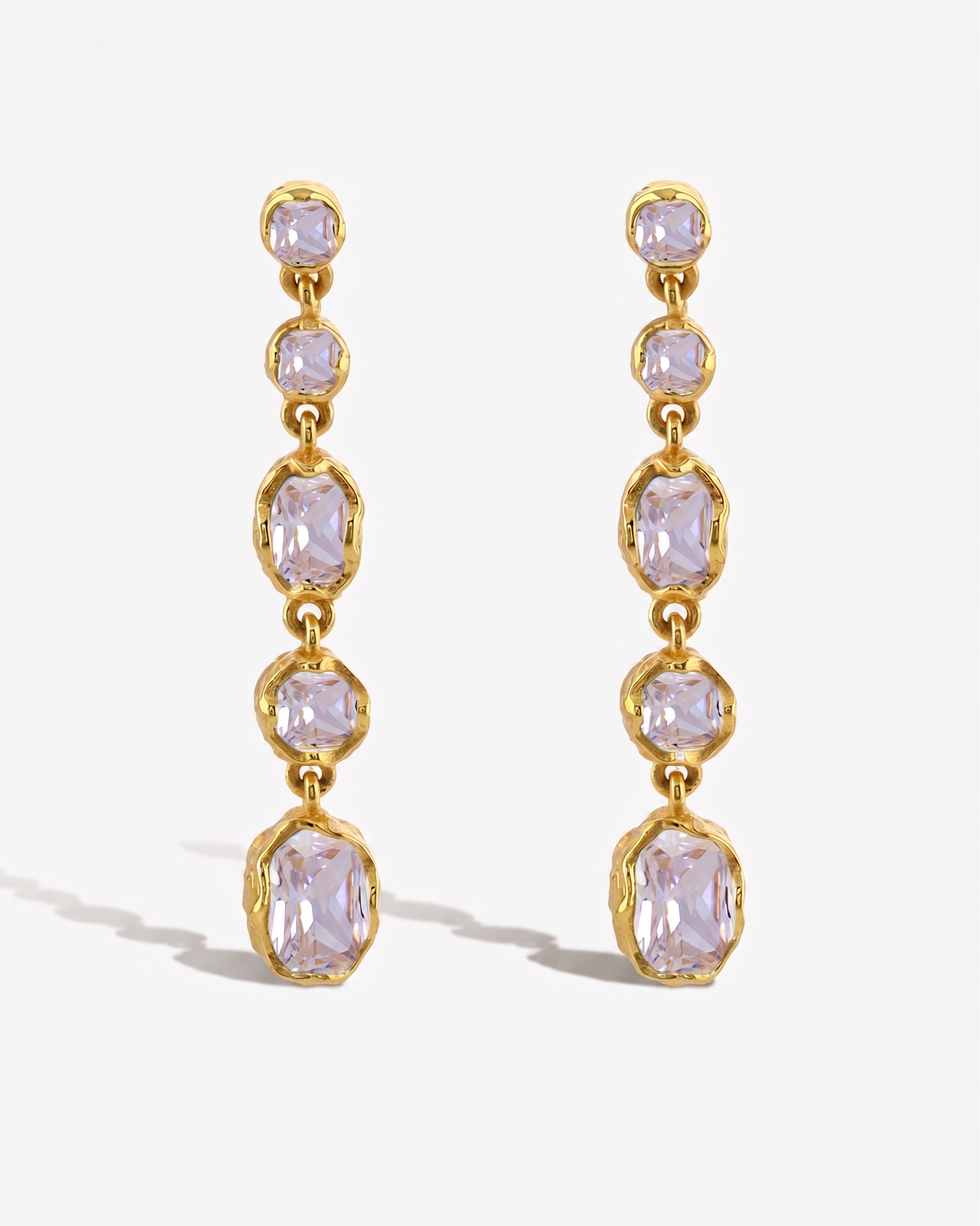 Tennis Drop Earrings