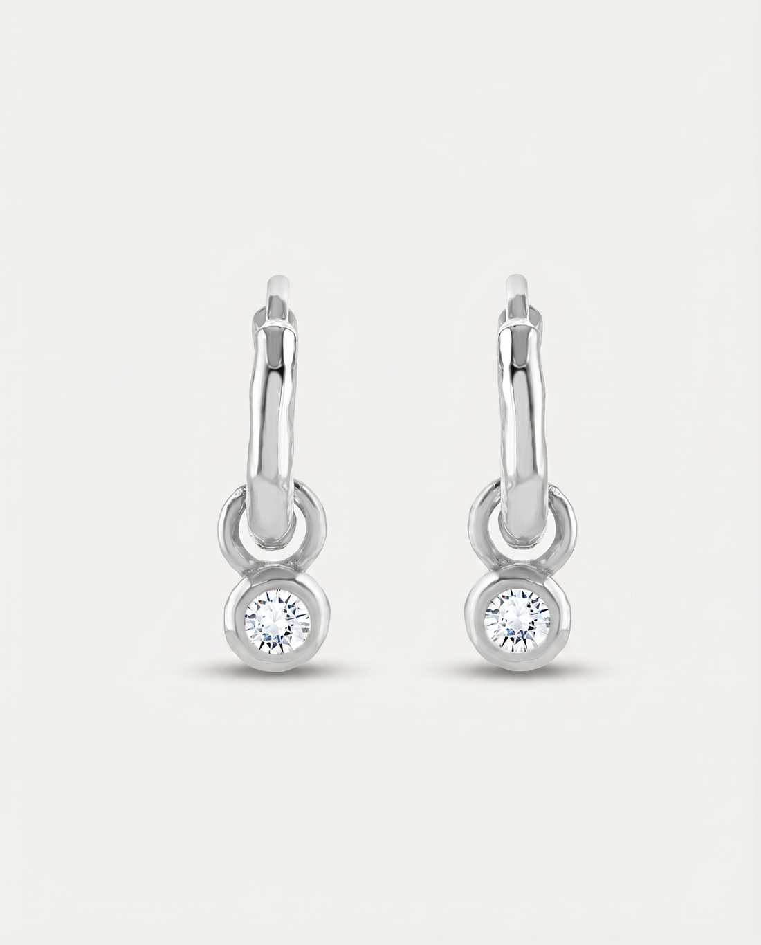 Nova Birthstone Hoops