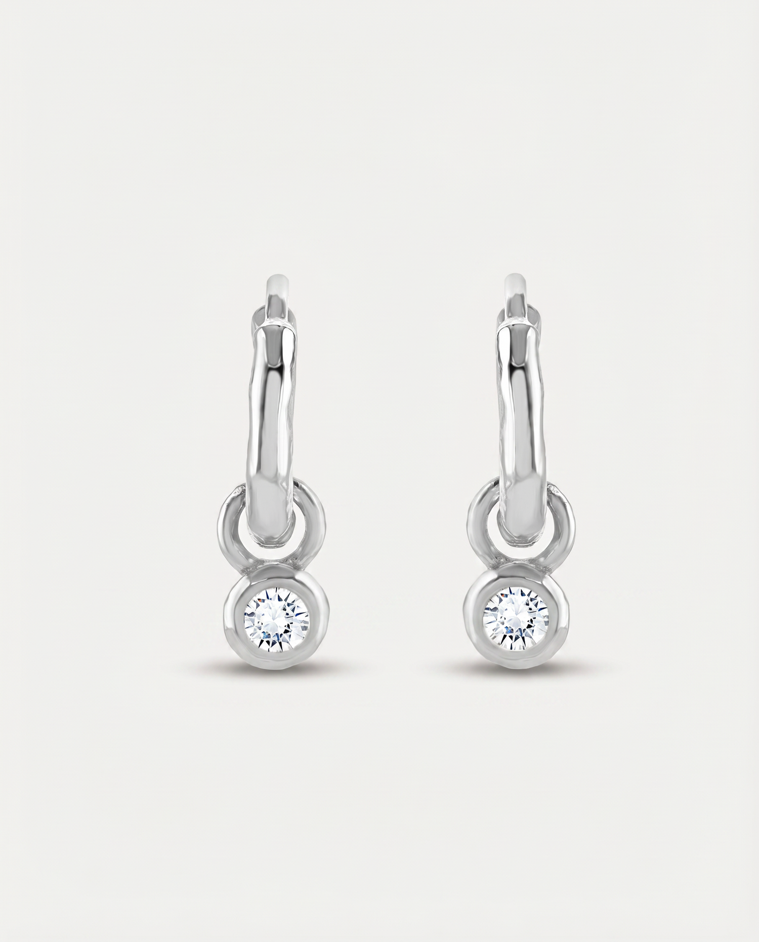 Nova Birthstone Hoops