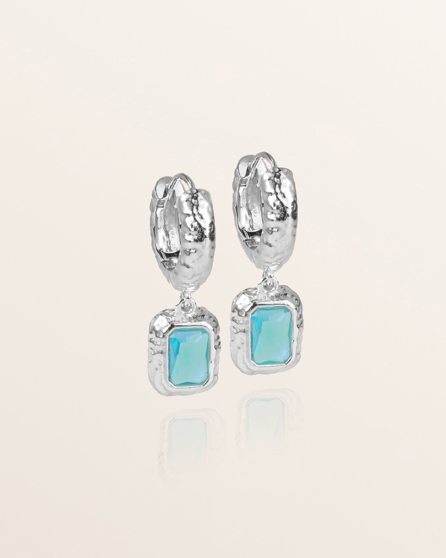 Luna Earrings Parabia Chalcedony Silver