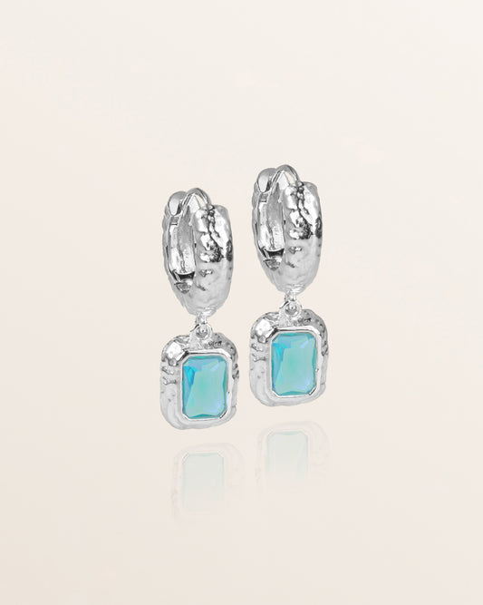 Luna Earrings Parabia Chalcedony Silver