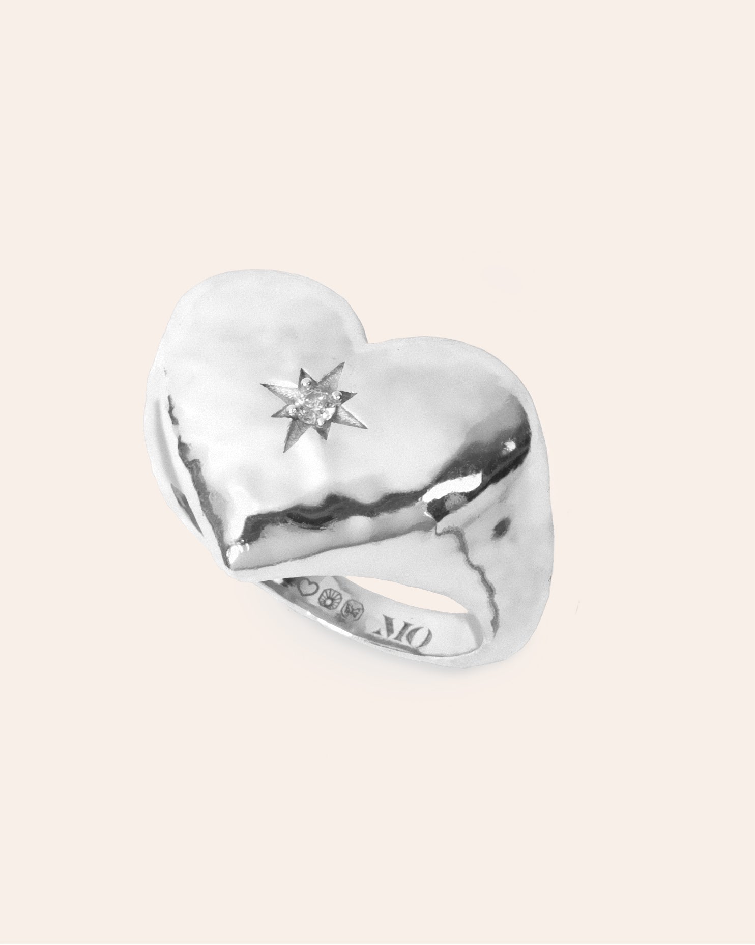 Heart Ring - Silver